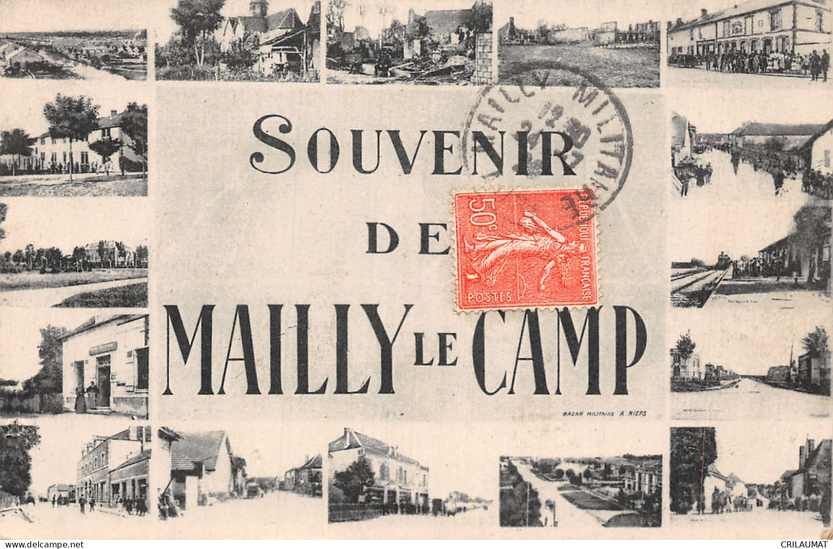 10-MAILLY LE CAMP-N°T5094-E/0285 - Mailly-le-Camp