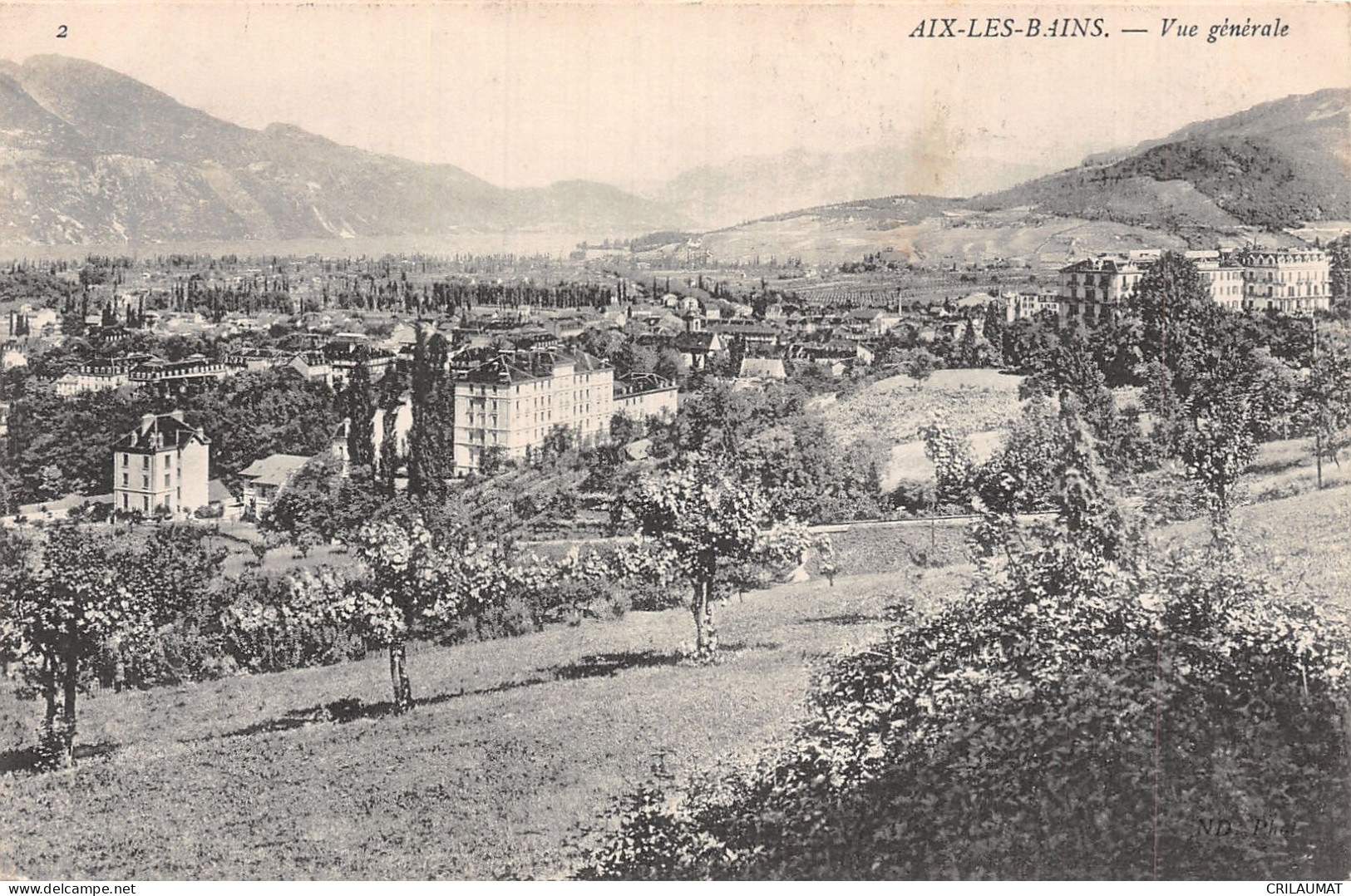 73-AIX LES BAINS-N°T5094-D/0085 - Aix Les Bains