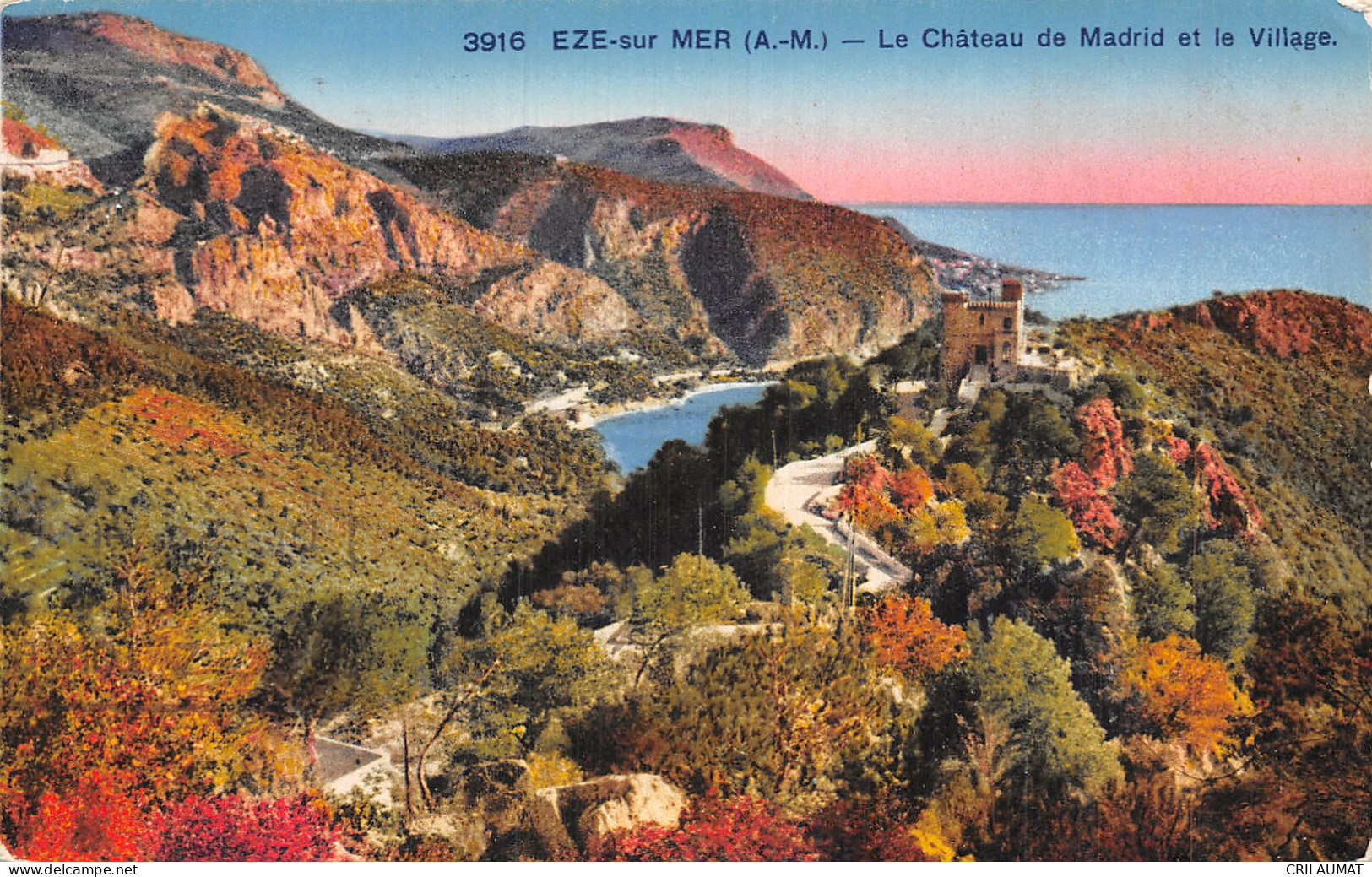 06-EZE SUR MER-N°T5094-G/0299 - Eze