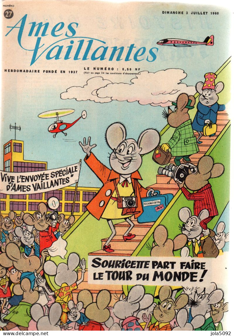 AMES VAILLANTES Du 03/07/1960 N°27 - Sonstige & Ohne Zuordnung