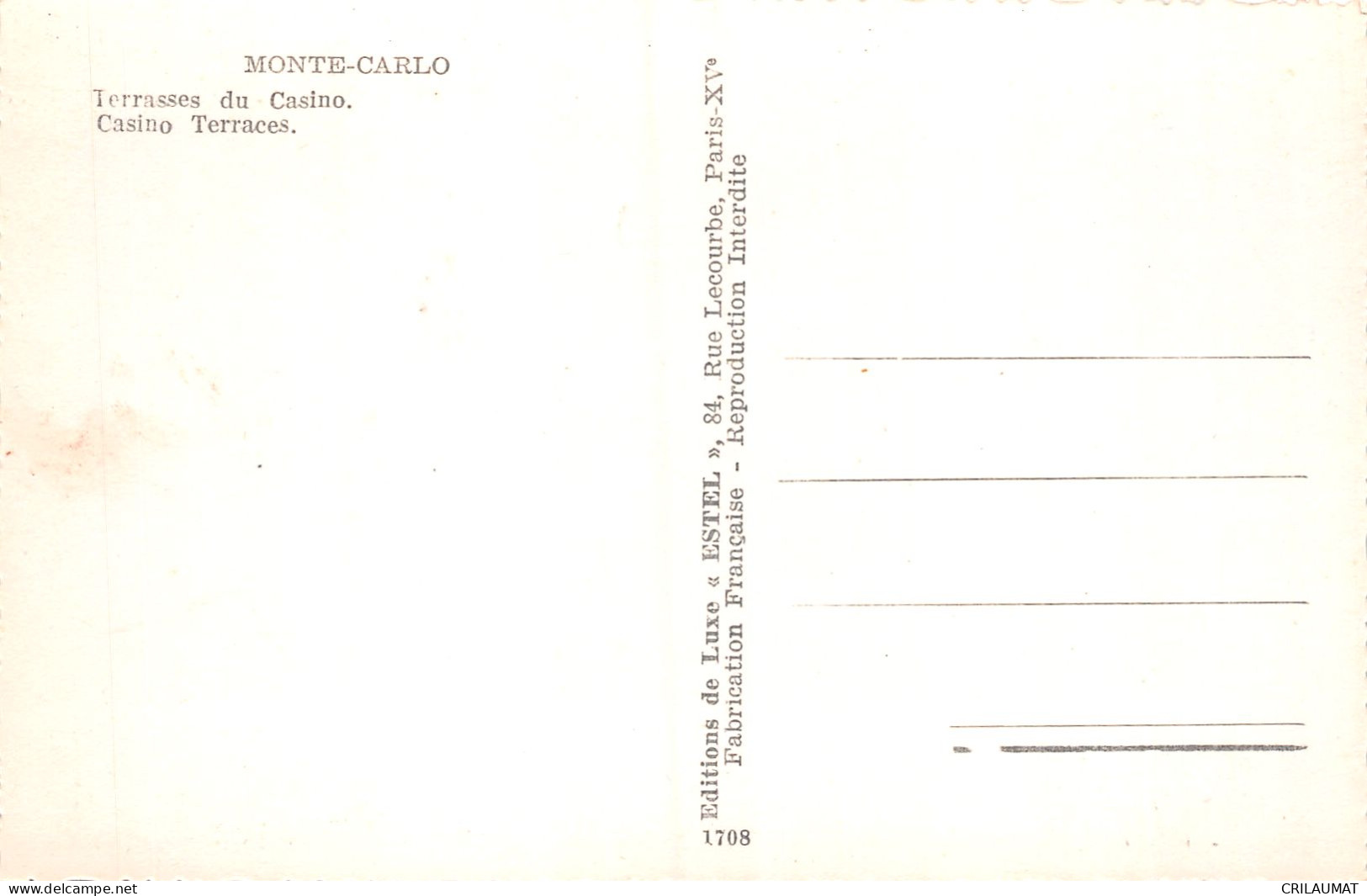 98-MONTE CARLO-N°T5094-F/0239 - Other & Unclassified
