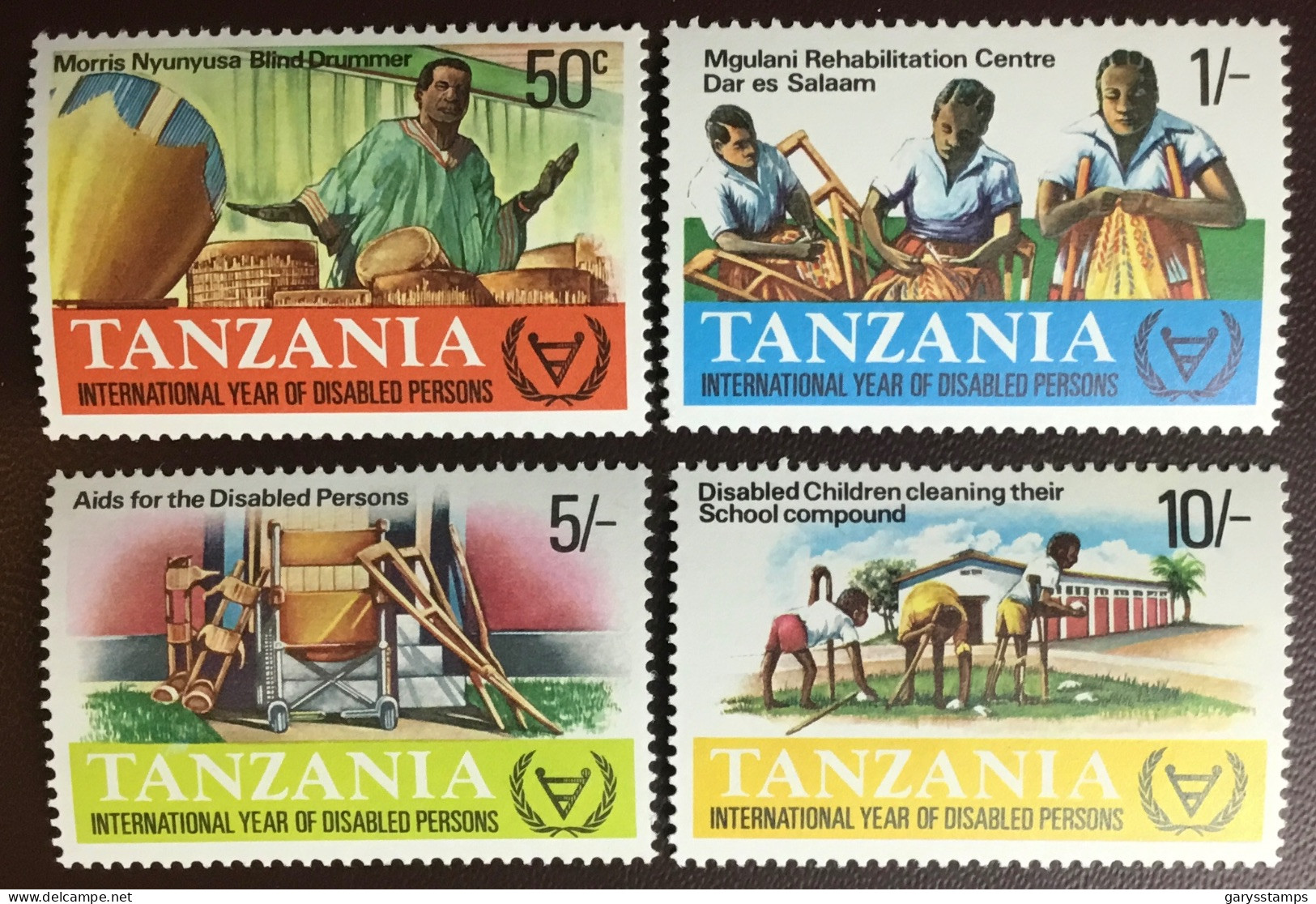 Tanzania 1981 Year Of The Disabled MNH - Tanzania (1964-...)