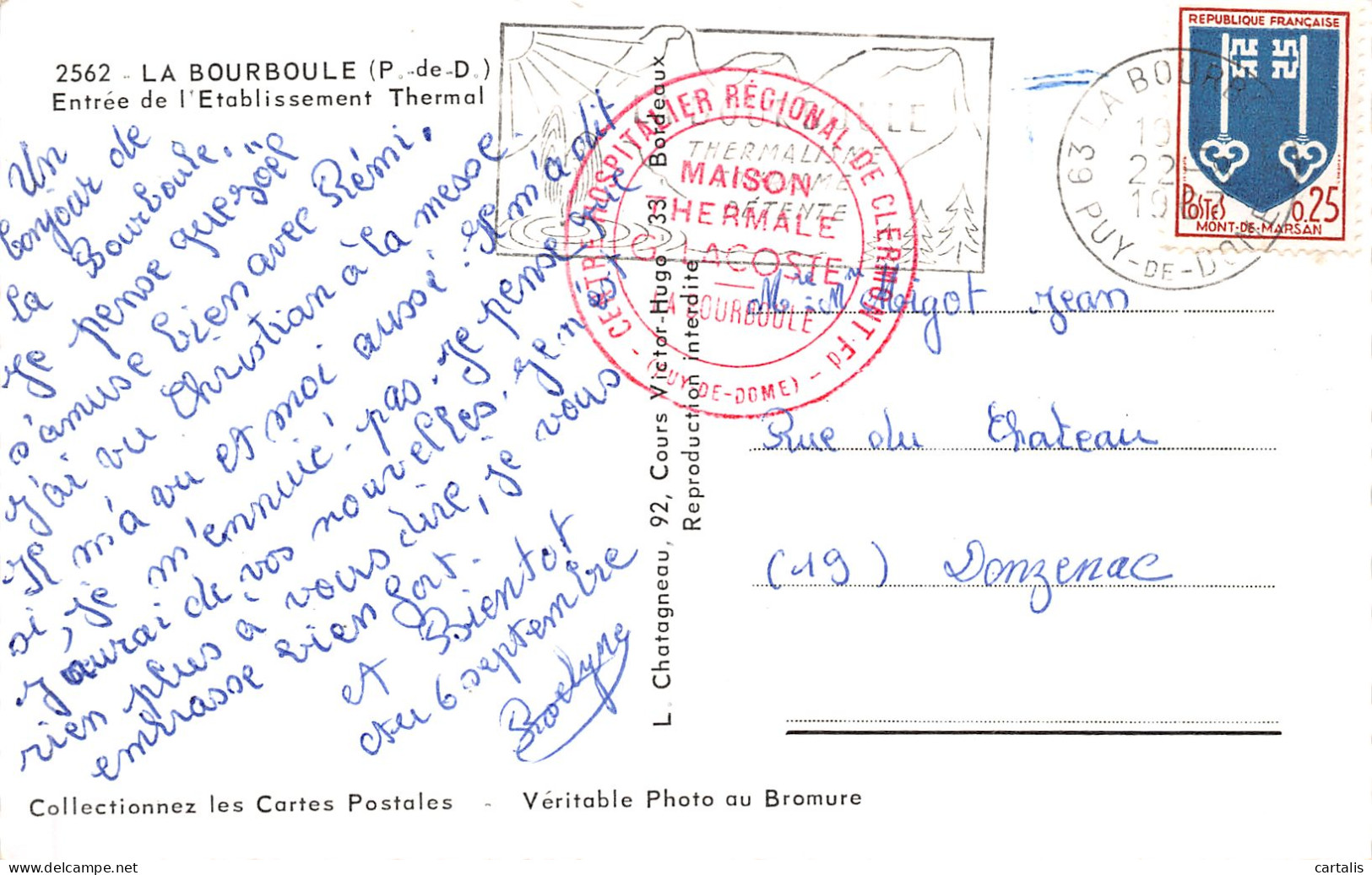 63-LA BOURBOULE-N°C4071-F/0019 - La Bourboule