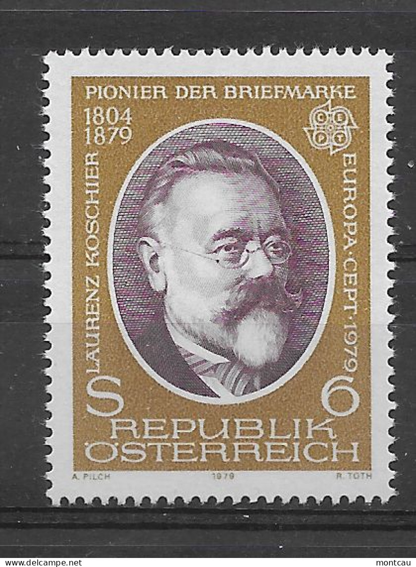 Austria 1979.  Europa Mi 1608  (**) - Unused Stamps