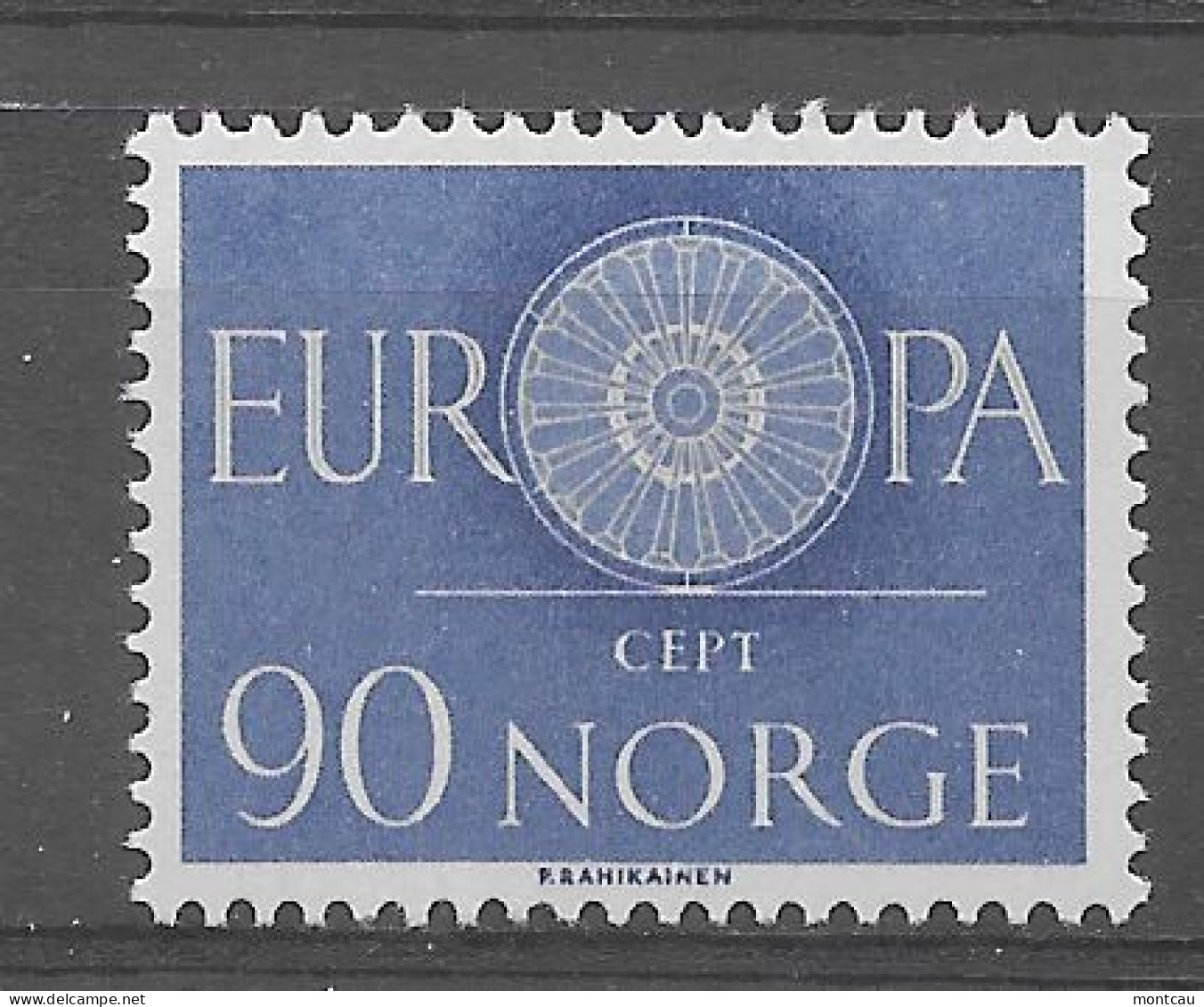 Noruega 1960.  Europa Mi 449  (**) - Neufs