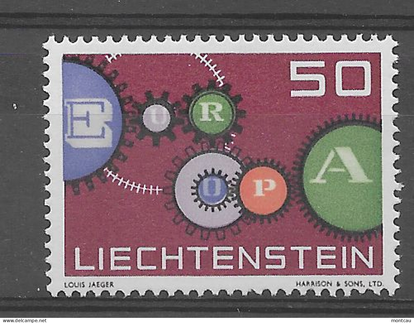 Liechtenstein 1961.  Europa Mi 414  (**) - 1961