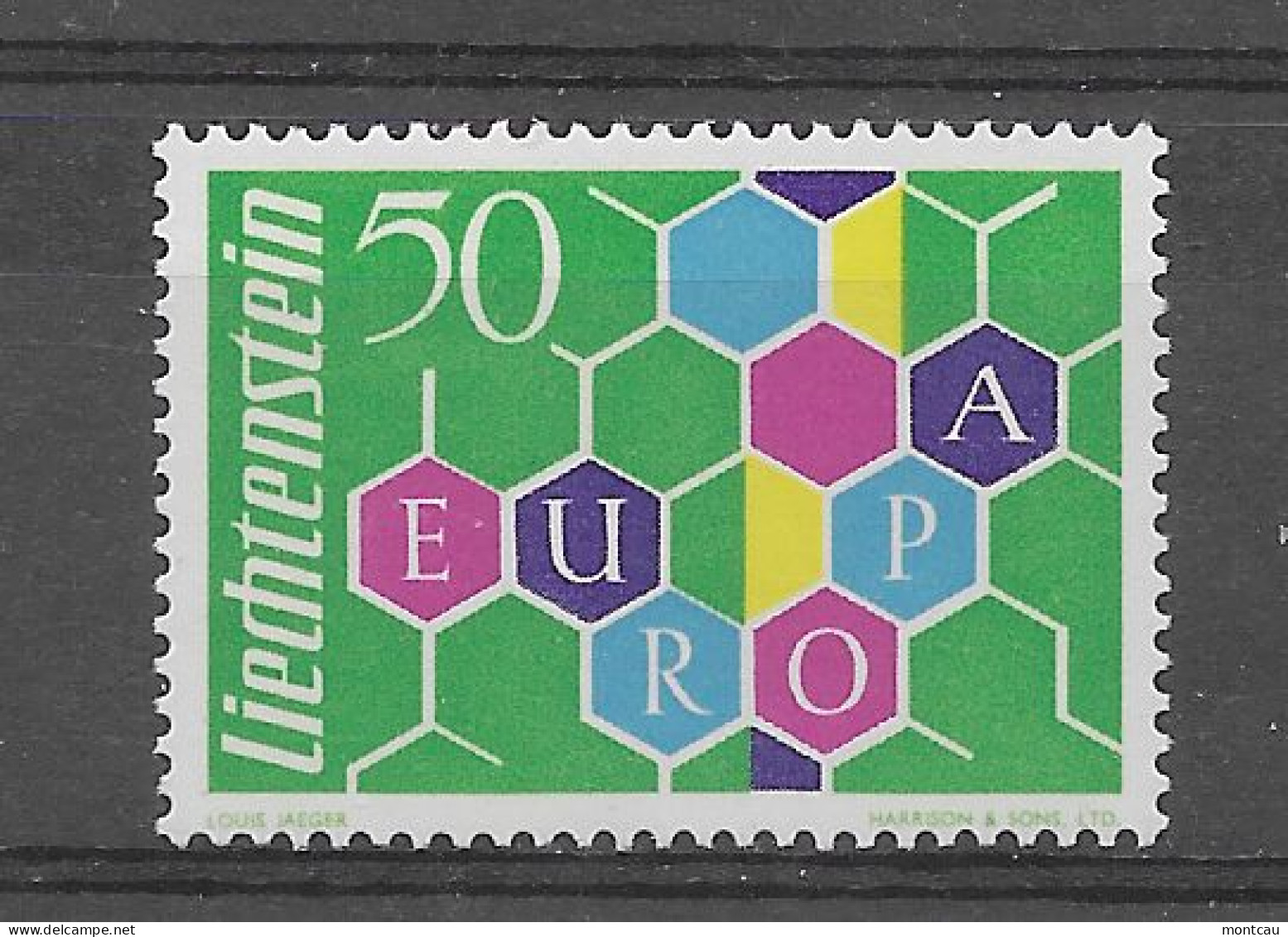Liechtenstein 1960.  Europa Mi 398I  (**) - Unused Stamps