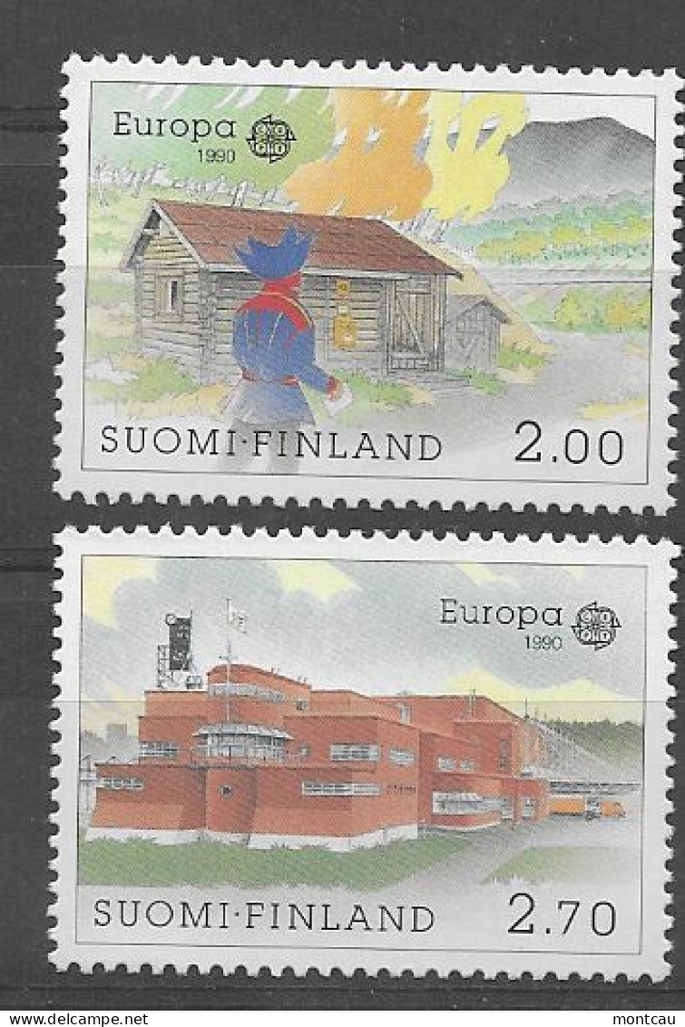 Finlandia 1990.  Europa Mi 1108-09  (**) - Neufs