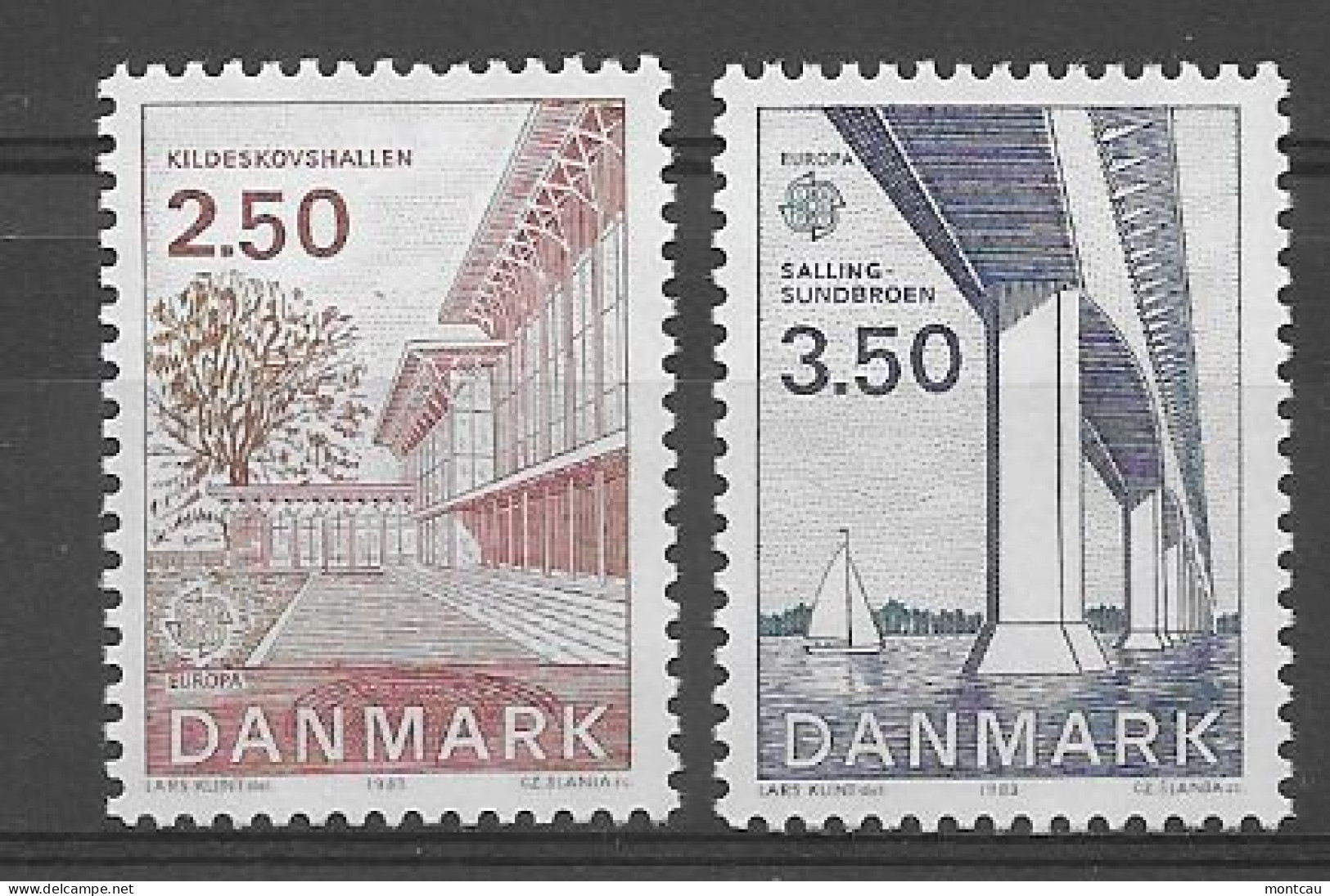 Danmark 1983.  Europa Mi 780-82  (**) - Unused Stamps