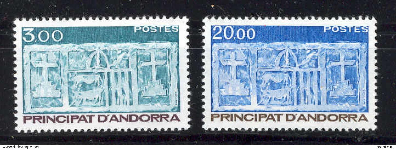 Andorra -Franc 1984 Basica Y=335-36 E=356-57 (**) - Ongebruikt