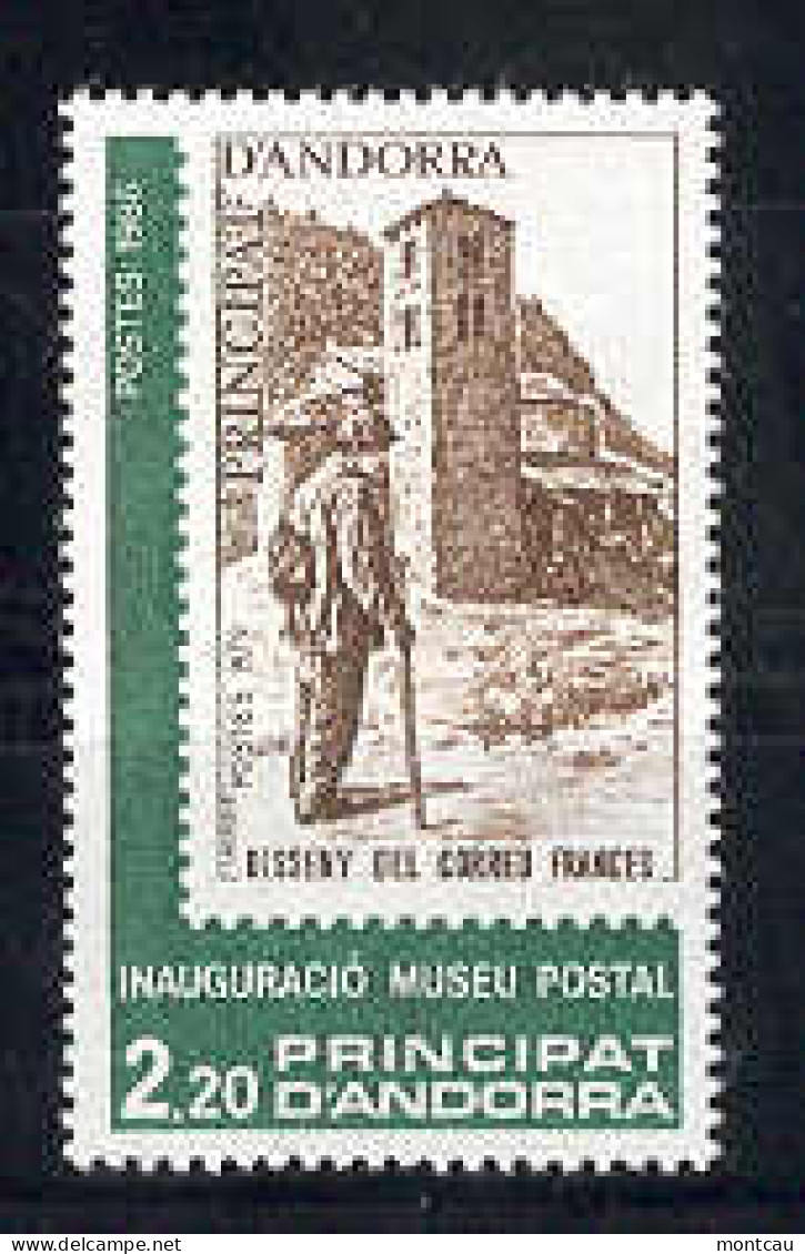 Andorra -Franc 1986 Museo Postal Y=345 E=366 (**) - Nuovi