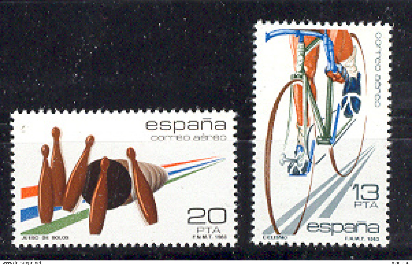 Spain 1983 - Deportes Ed 2695-96 (**) - Cycling