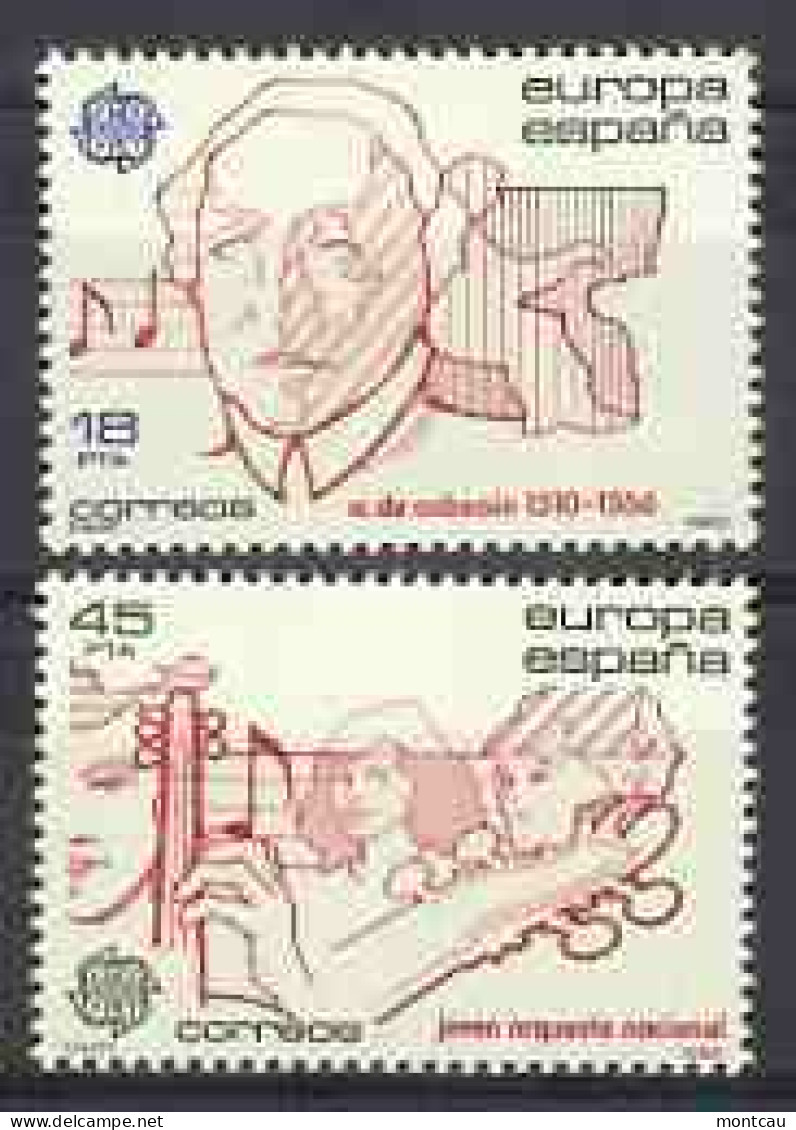 Spain 1985 - Europa Ed 2788-89 (**) - 1985