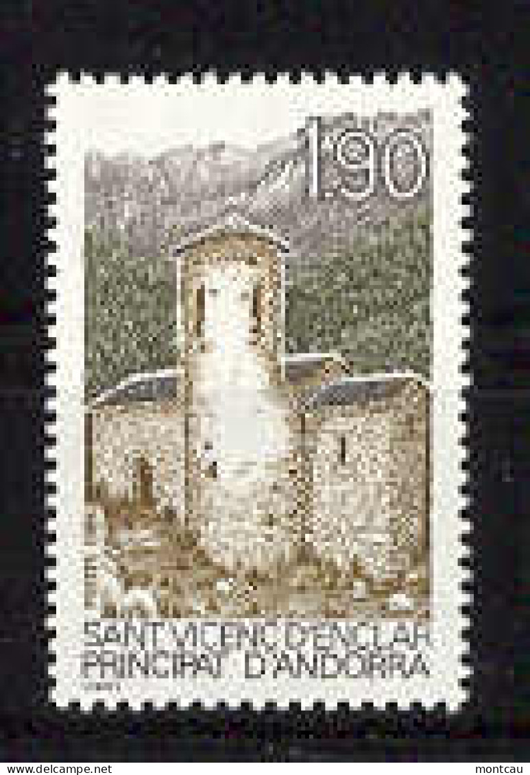 Andorra -Franc 1986 S. Vicenc D'Enclar Y=354 E=375 (**) - Ungebraucht