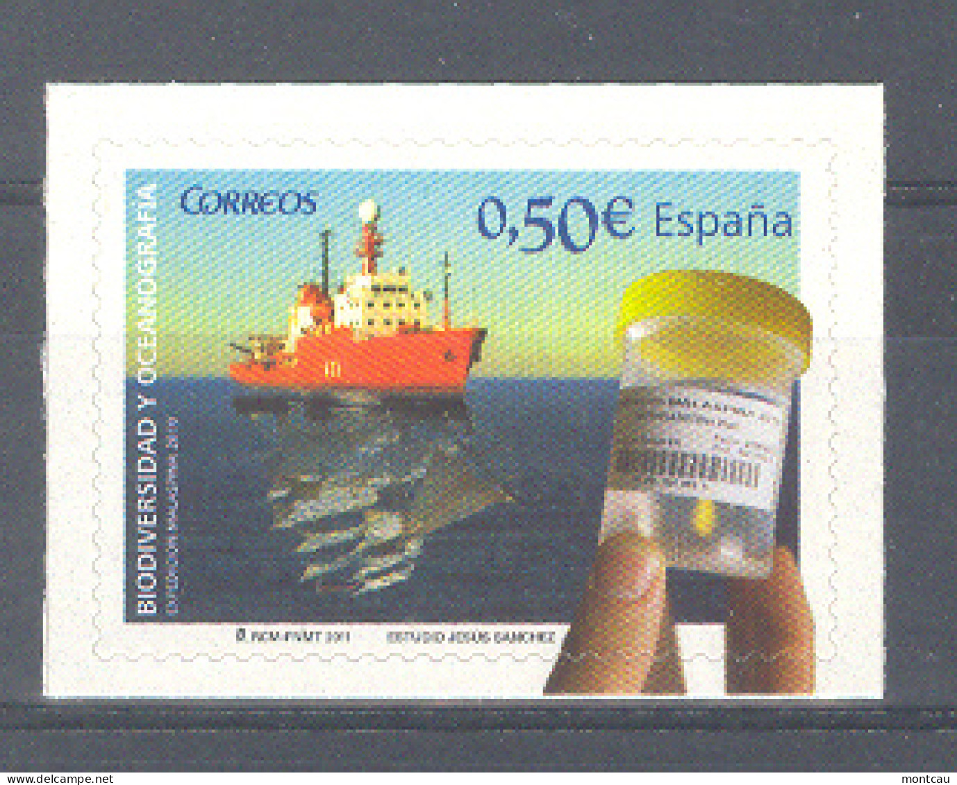 Spain 2011.  Biodiversidad Y Oceanografia Ed 4627  (**) - Unused Stamps