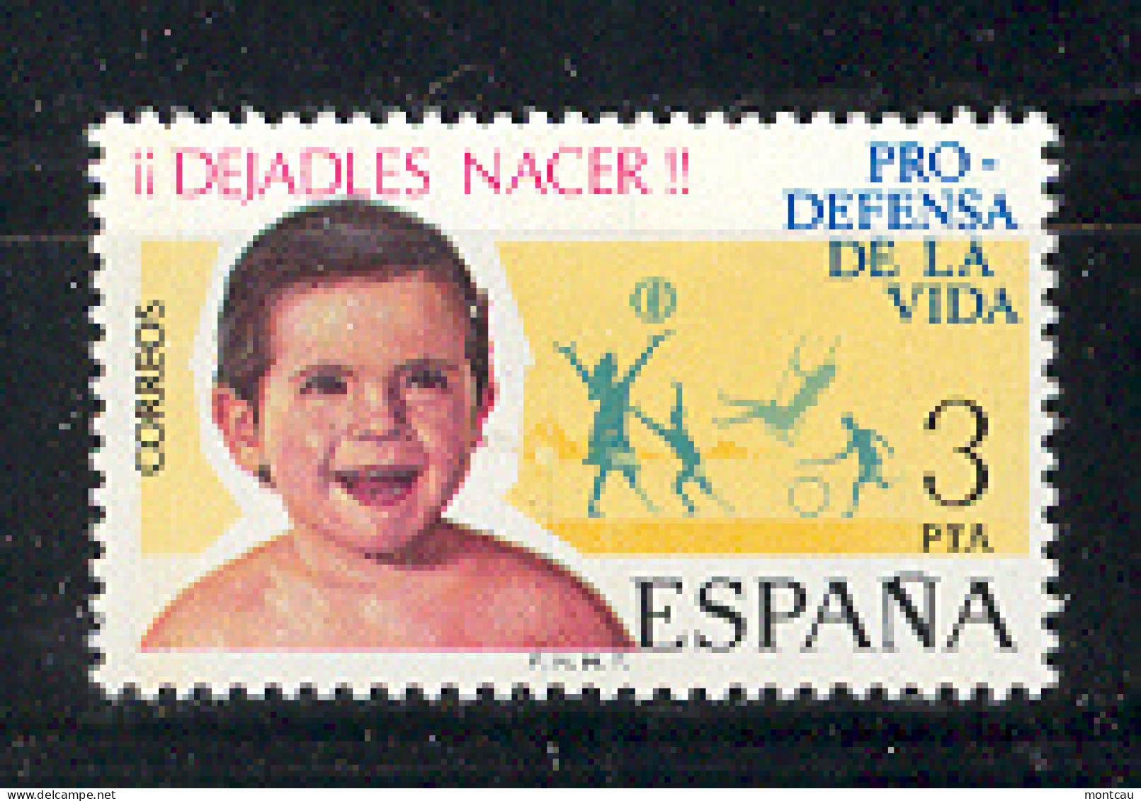 Spain 1975 - Defensa De La Vida Ed 2282 (**) - Neufs