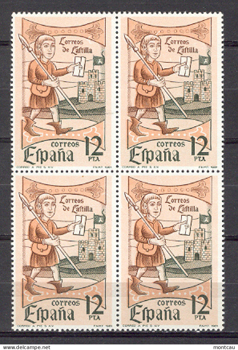 Spain. 1981. Dia Del Sello Ed 2621 Bloque (**) - Tag Der Briefmarke