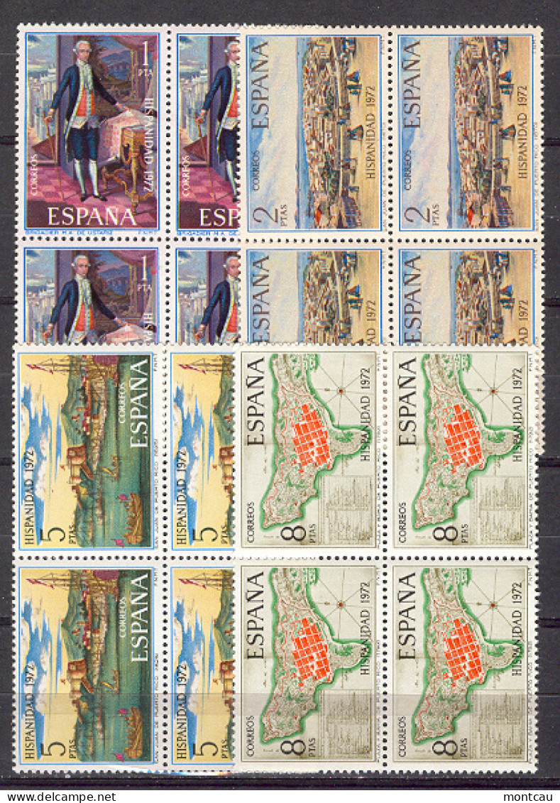 Spain 1972. An. San Juan Ed 2107-10 Bloque (**) - Unused Stamps