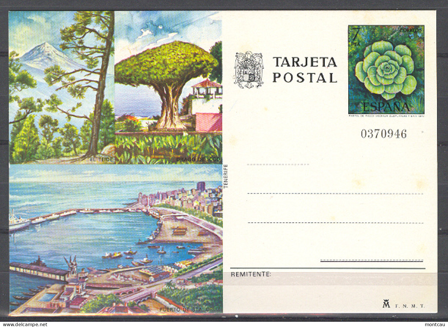 Entero Postal 116 - 1977 - Tenerife (QSL) - 1931-....
