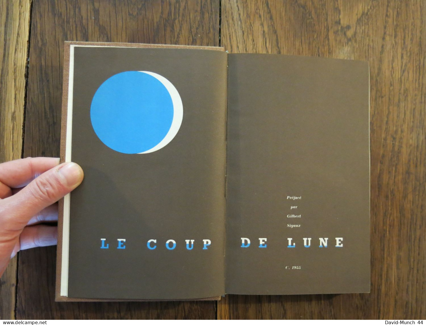 Le Coup De Lune De Georges Simenon. Paris. 1955, Exemplaire Numéroté - Klassische Autoren
