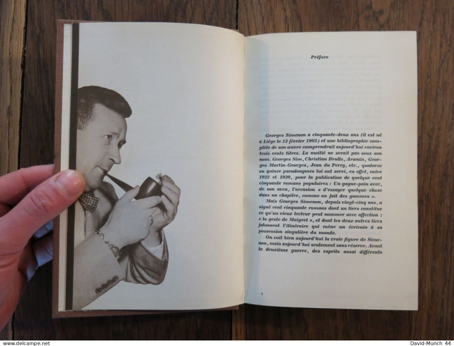 Le Coup De Lune De Georges Simenon. Paris. 1955, Exemplaire Numéroté - Klassieke Auteurs