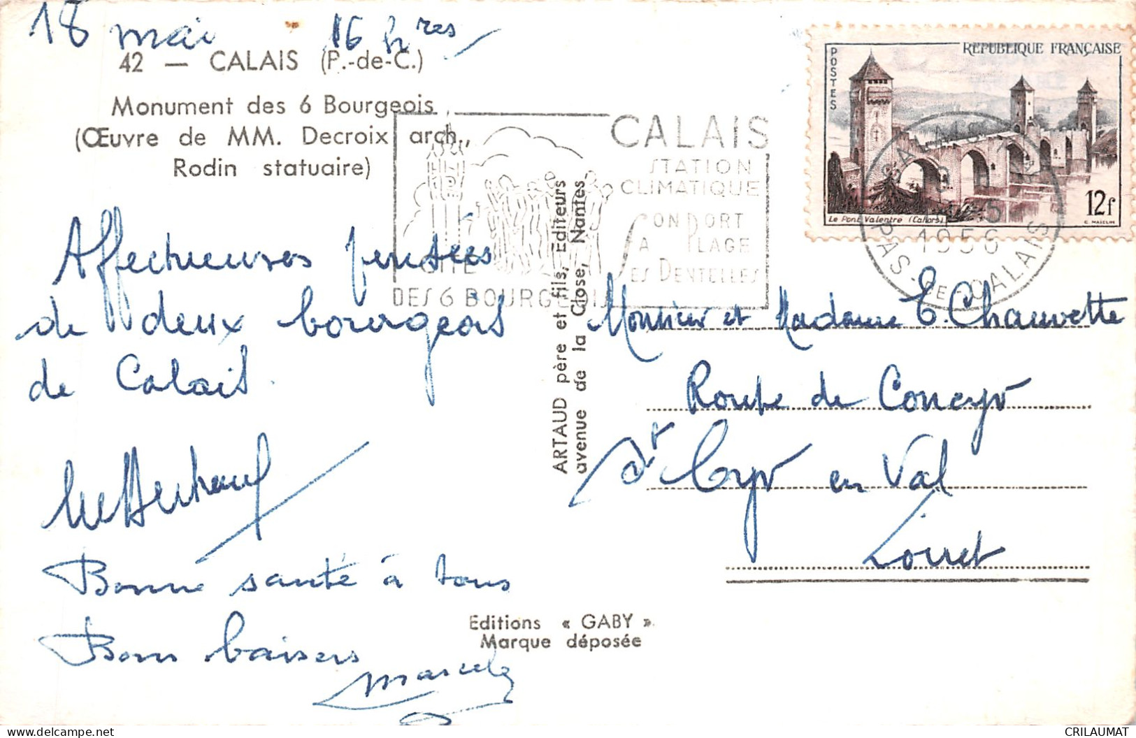 62-CALAIS-N°T5095-B/0353 - Calais