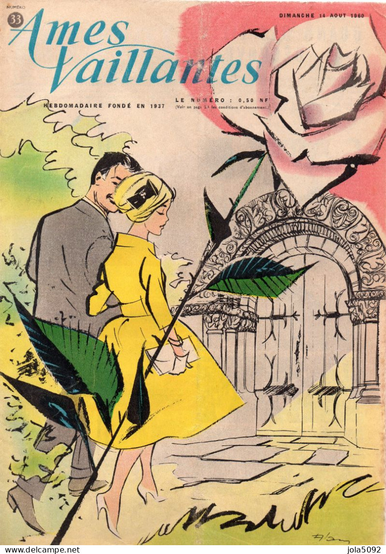 AMES VAILLANTES Du 14/08/1960 N°33 - Autres & Non Classés