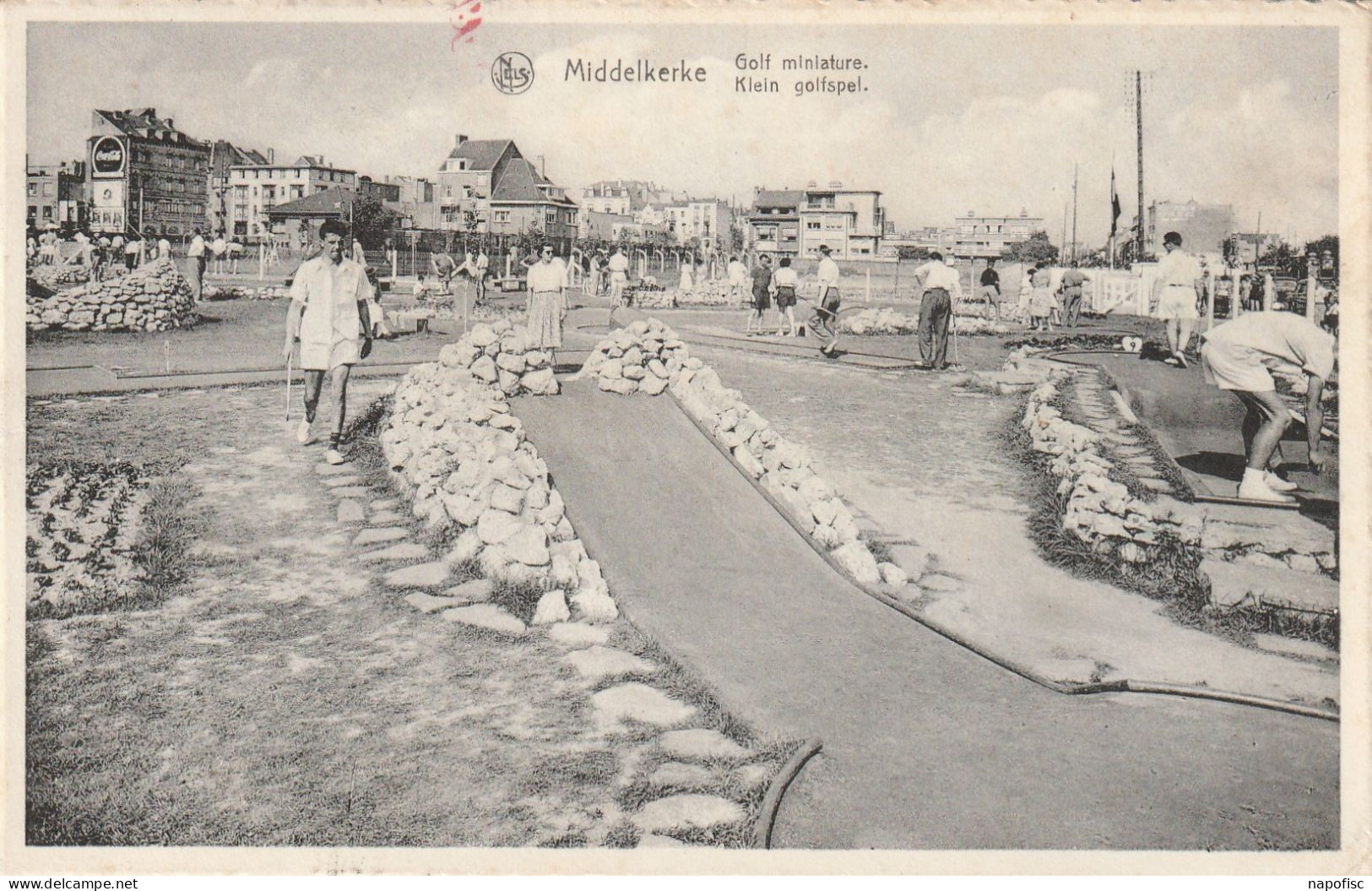 104-Middelkerke Klein Golfspel  Golf Miniature - Middelkerke