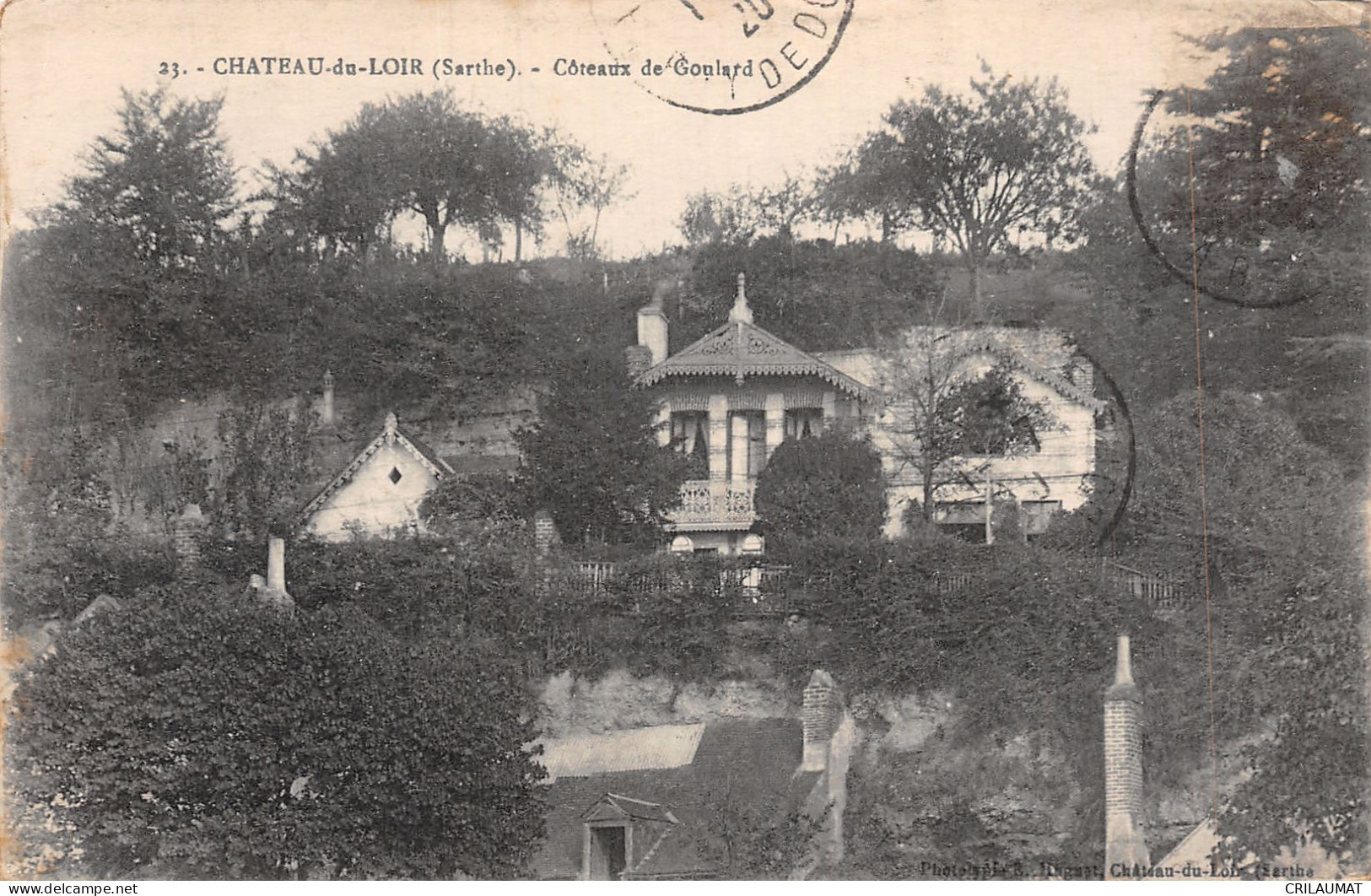 72-CHATEAU DU LOIR-N°T5095-A/0387 - Chateau Du Loir