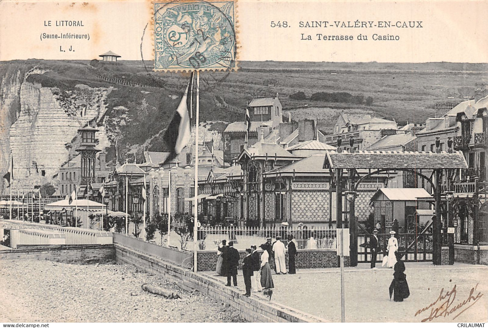 76-SAINT VALERY EN CAUX-N°T5095-D/0107 - Saint Valery En Caux