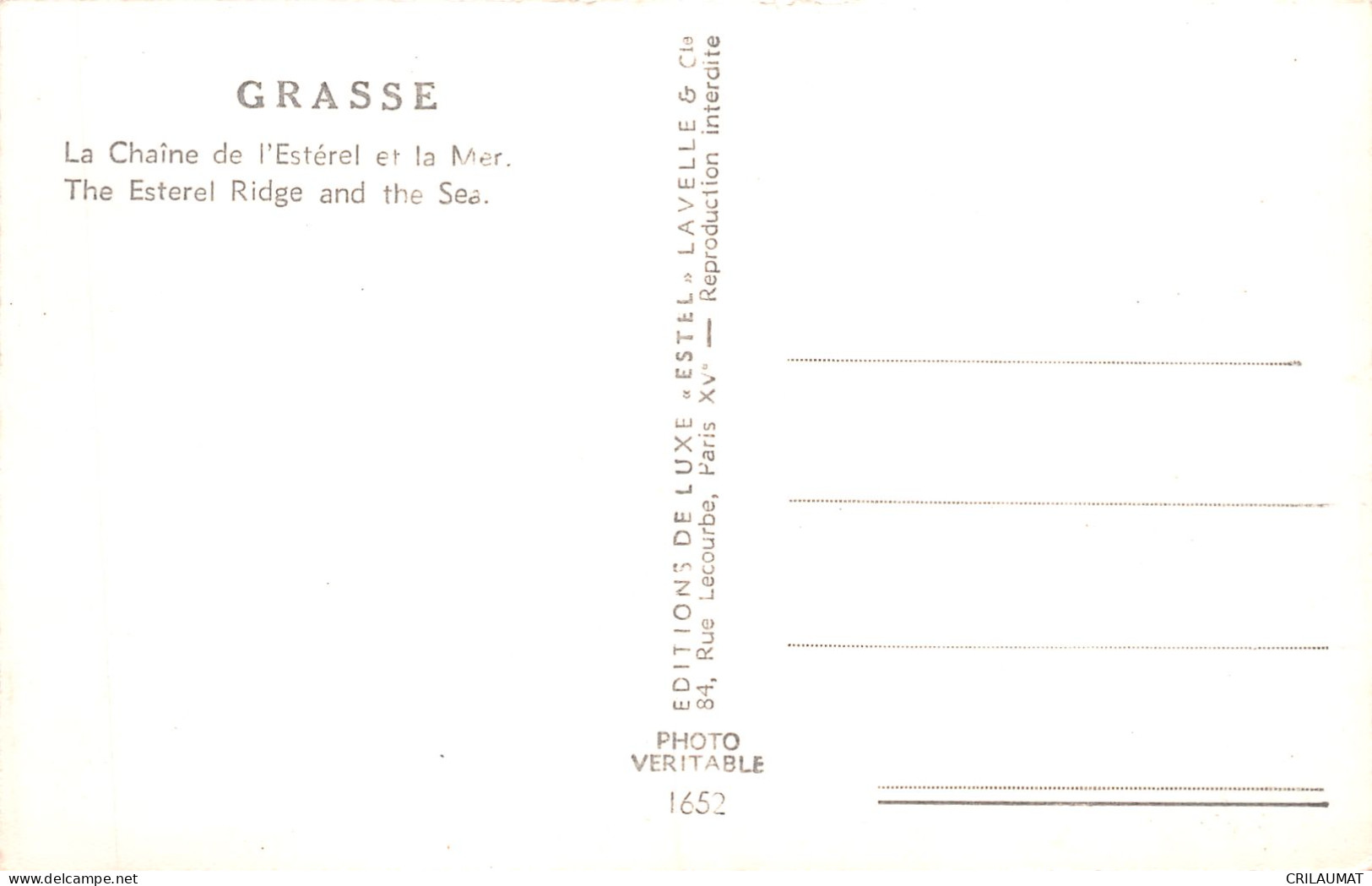 06-GRASSE-N°T5095-C/0119 - Grasse