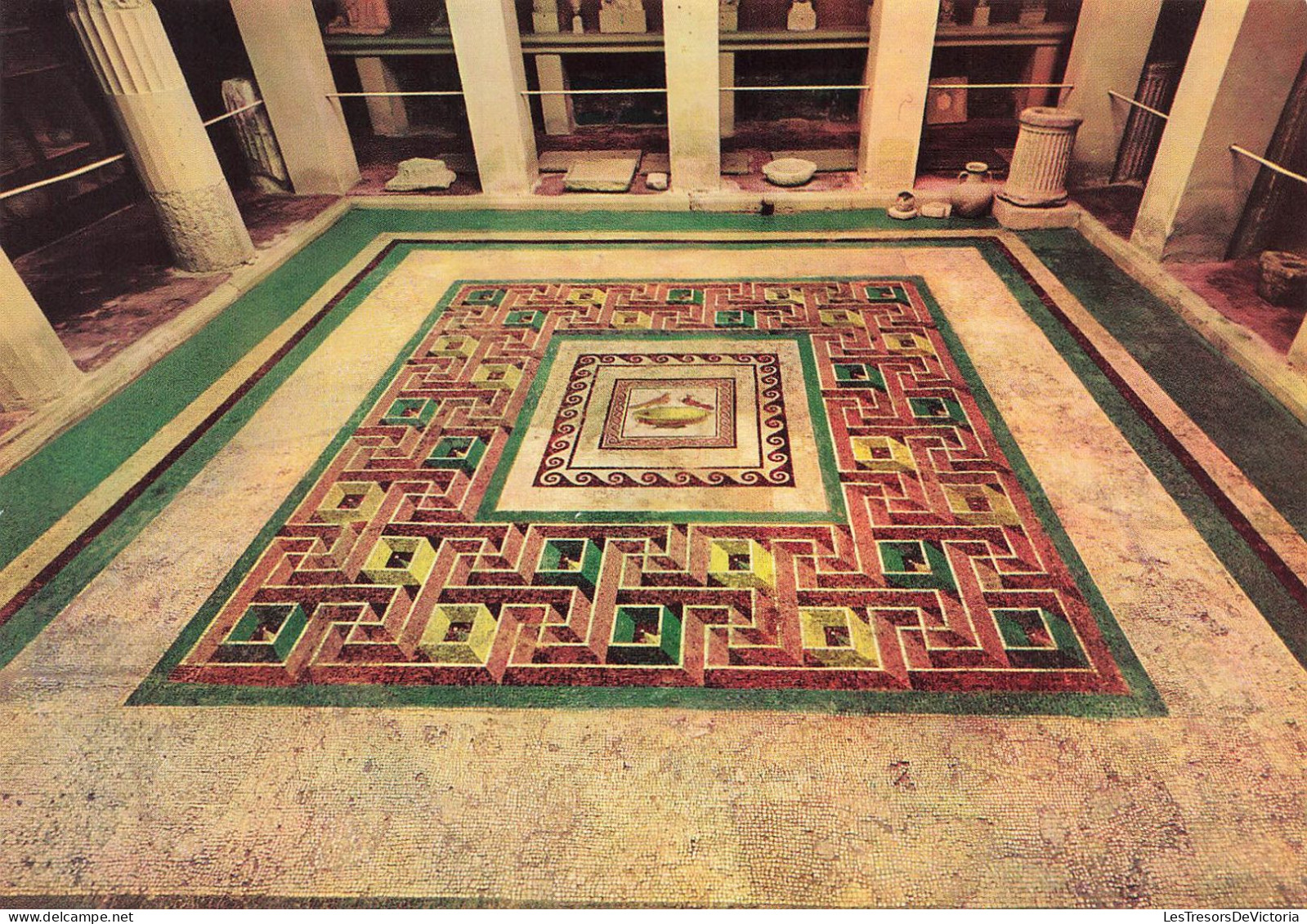 MALTE - Malta - Vue à L'intérieur - Ancien Mosaic Of Roman Villa - Rabat - Carte Postale - Malte