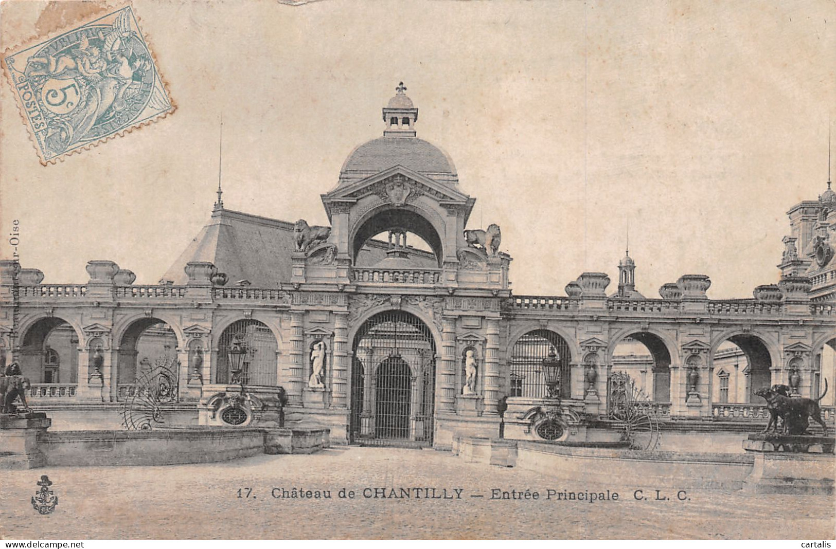 60-CHANTILLY LE CHATEAU -N°C4072-B/0119 - Chantilly