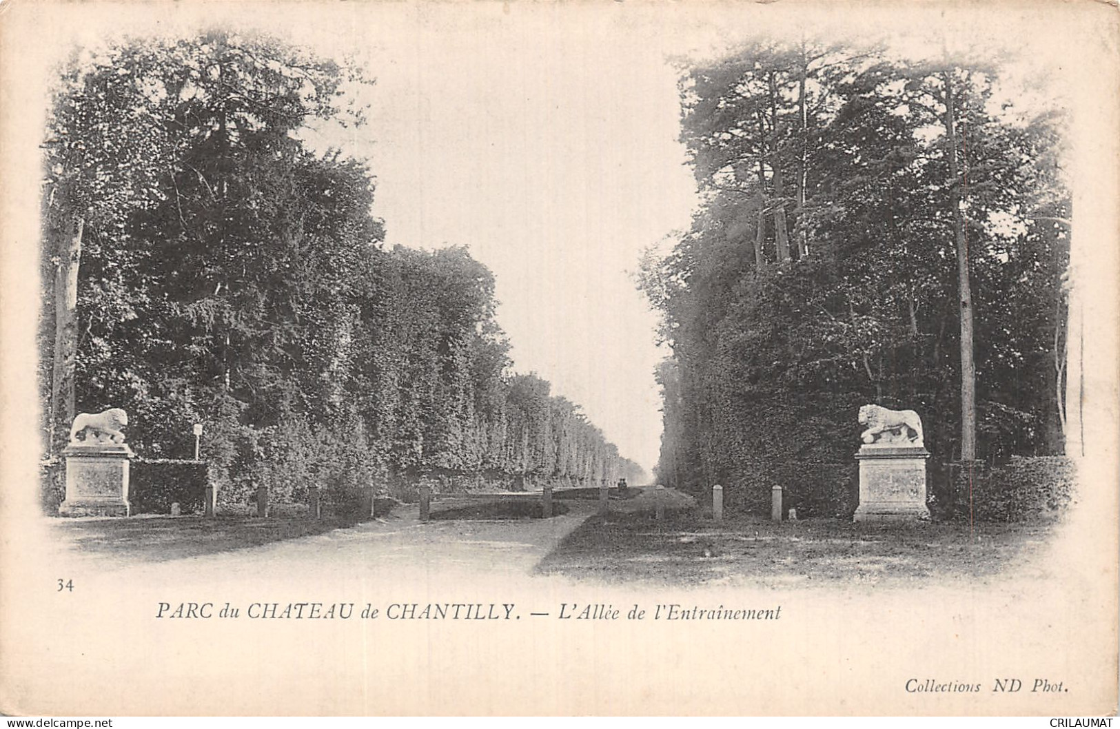 60-CHANTILLY-N°T5095-H/0051 - Chantilly