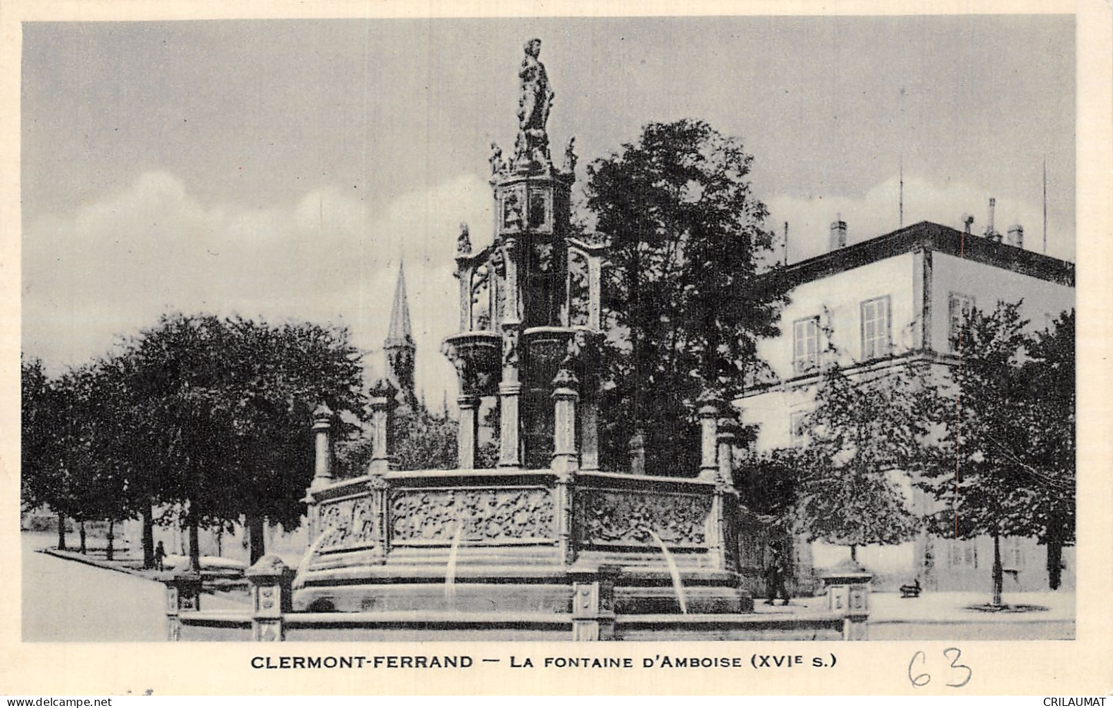 63-CLERMONT FERRAND-N°T5095-H/0043 - Clermont Ferrand