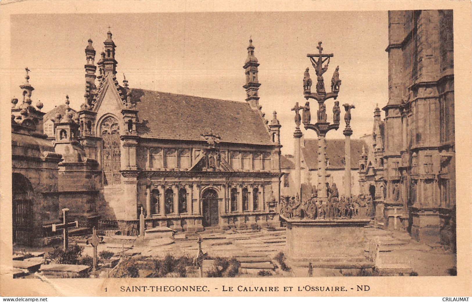 29-SAINT THEGONNEC-N°T5095-G/0157 - Saint-Thégonnec
