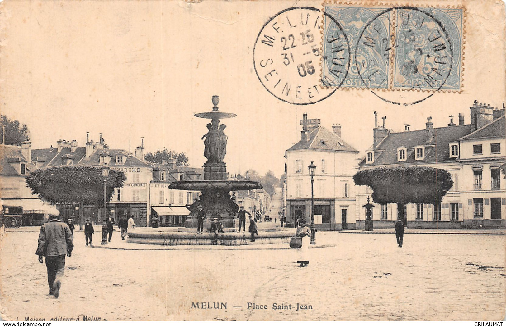 77-MELUN-N°T5095-E/0395 - Melun