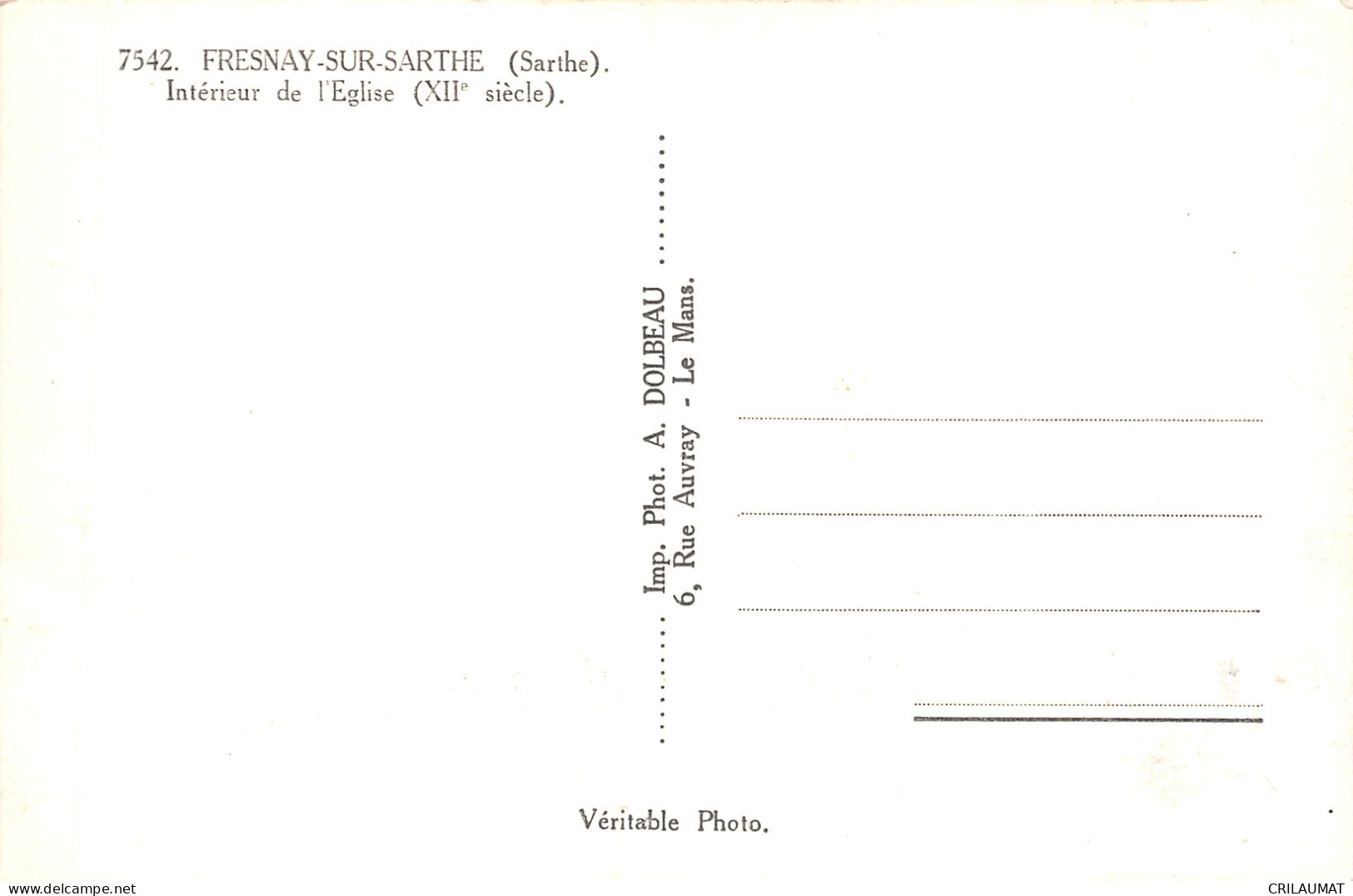 72-FRESNAY SUR SARTHES-N°T5096-A/0287 - Sonstige & Ohne Zuordnung