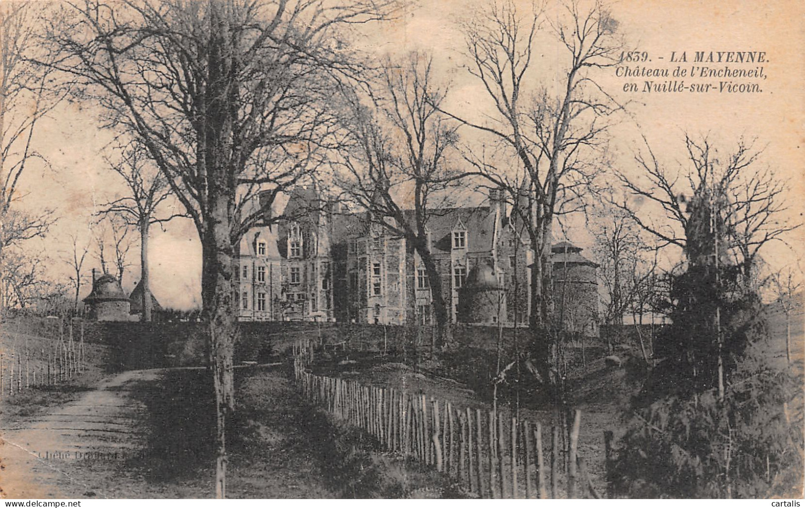 53-NUILLE SUR VICOIN CHATEAU DE L ENCHENEIL-N°C4072-F/0193 - Andere & Zonder Classificatie