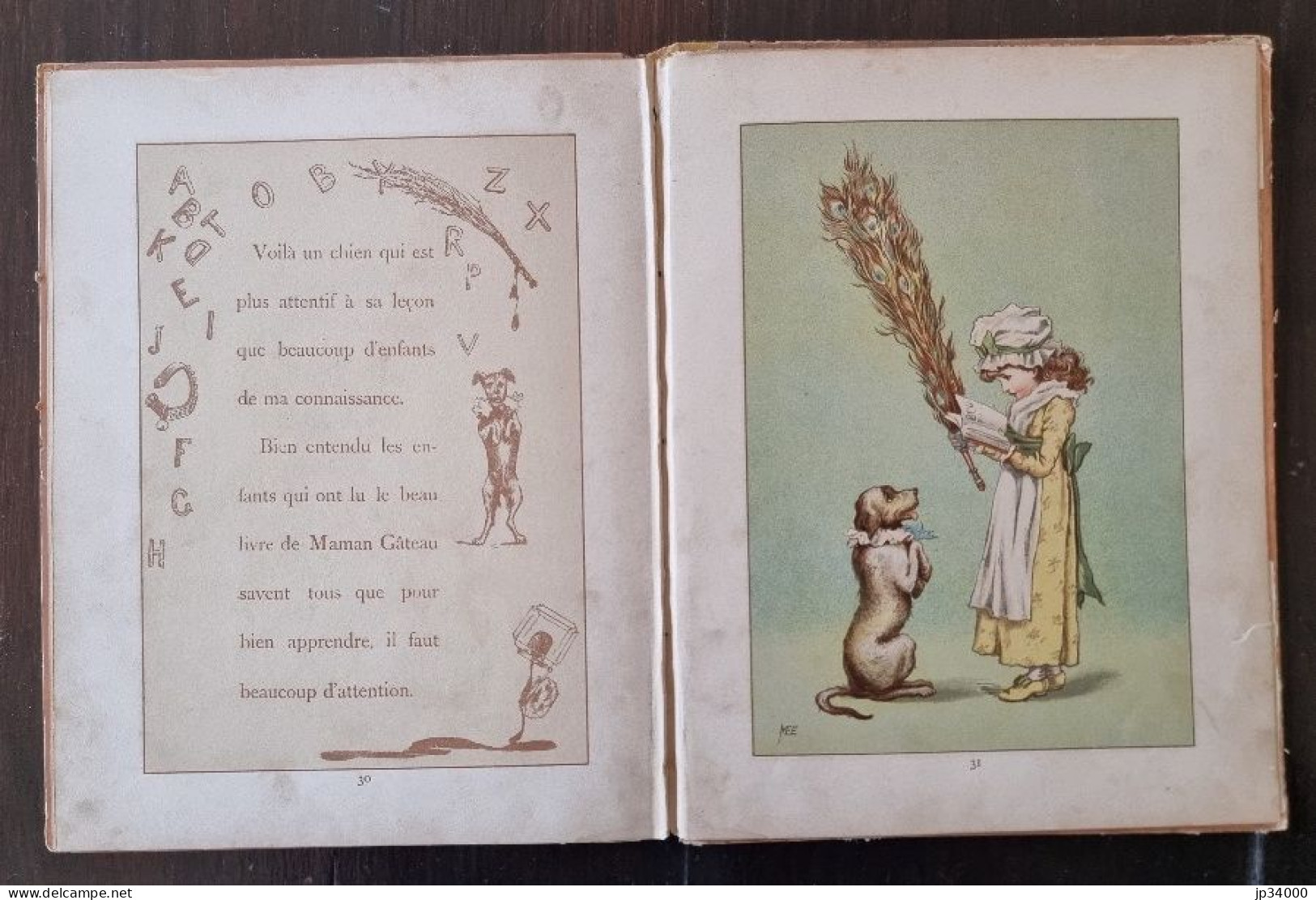 LE LIVRE DE MAMAN GÂTEAU illustrations E. Edwards/ J. C. Staples Londres (1880) enfantina