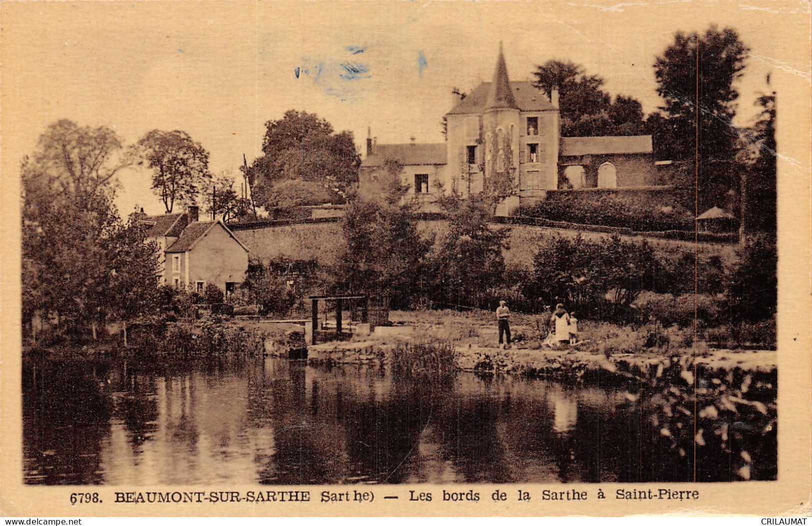 72-BEAUMONT SUR SARTHE-N°T5096-B/0387 - Beaumont Sur Sarthe
