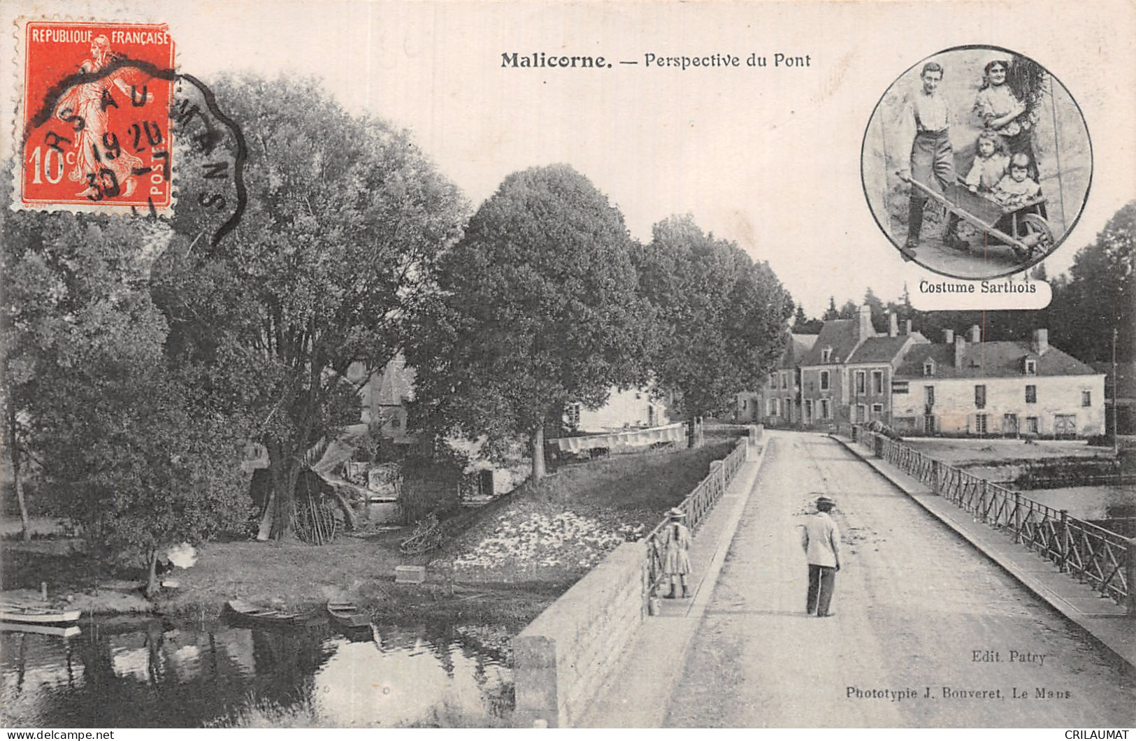 72-MALICORNE-N°T5096-B/0375 - Malicorne Sur Sarthe