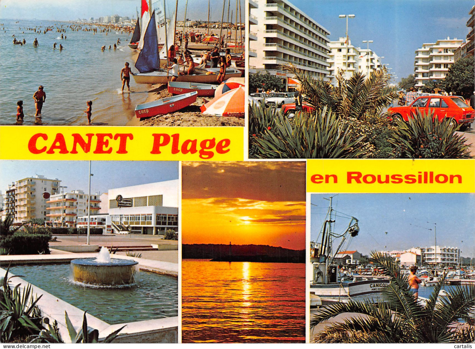 66-CANET PLAGE-N°C4073-A/0163 - Canet Plage