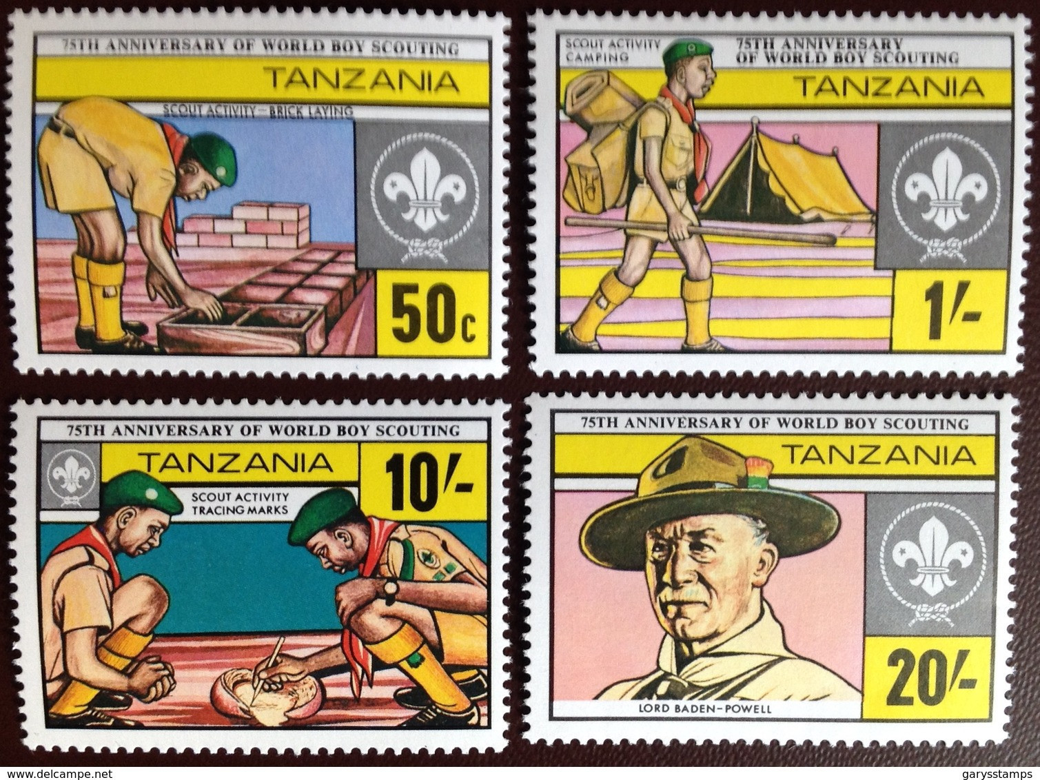 Tanzania 1982 Scouts MNH - Tanzanie (1964-...)