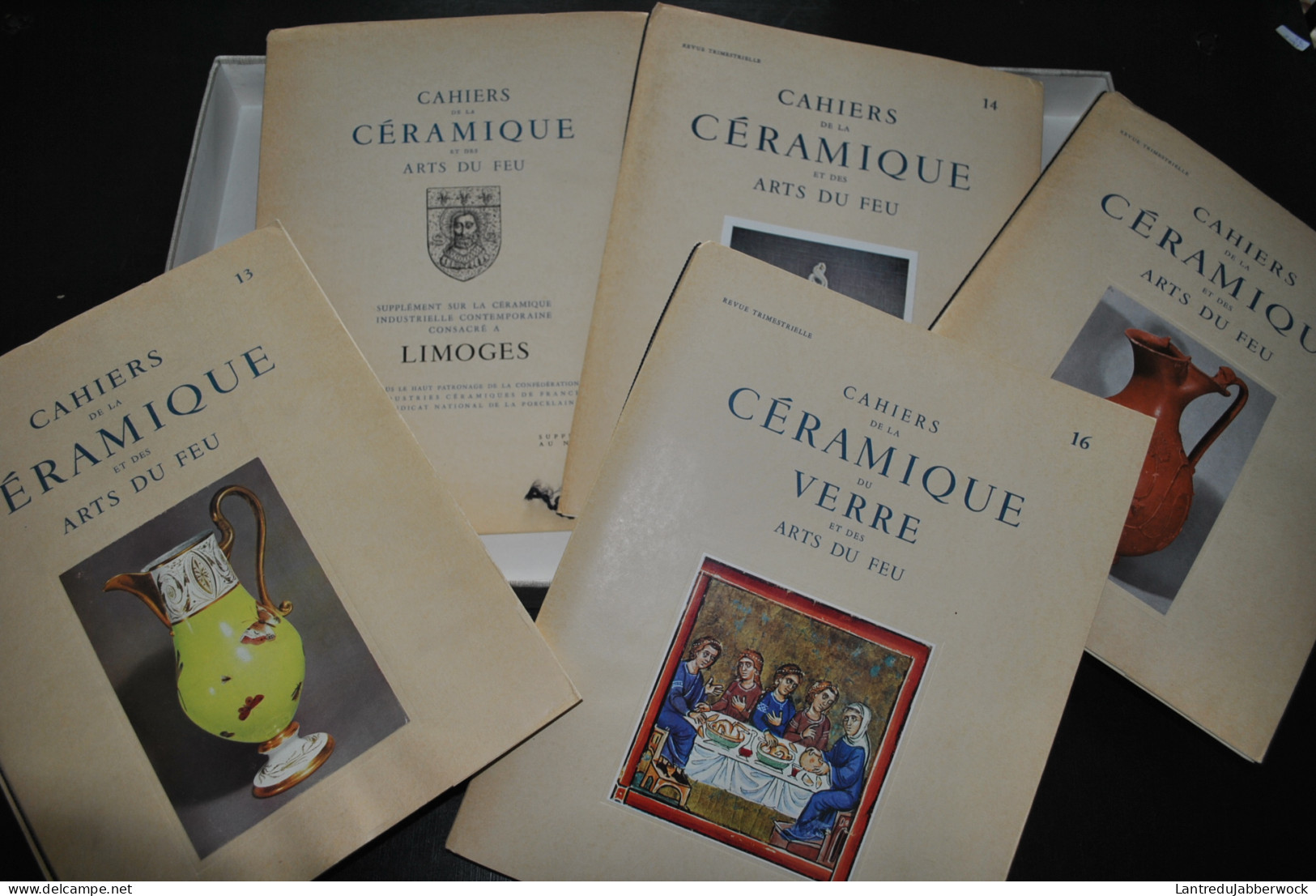 Collection 36 premiers numéros + suppl. Revue Cahiers de la céramique du verre et des arts du feu 1 2 3 Sèvres Limoges