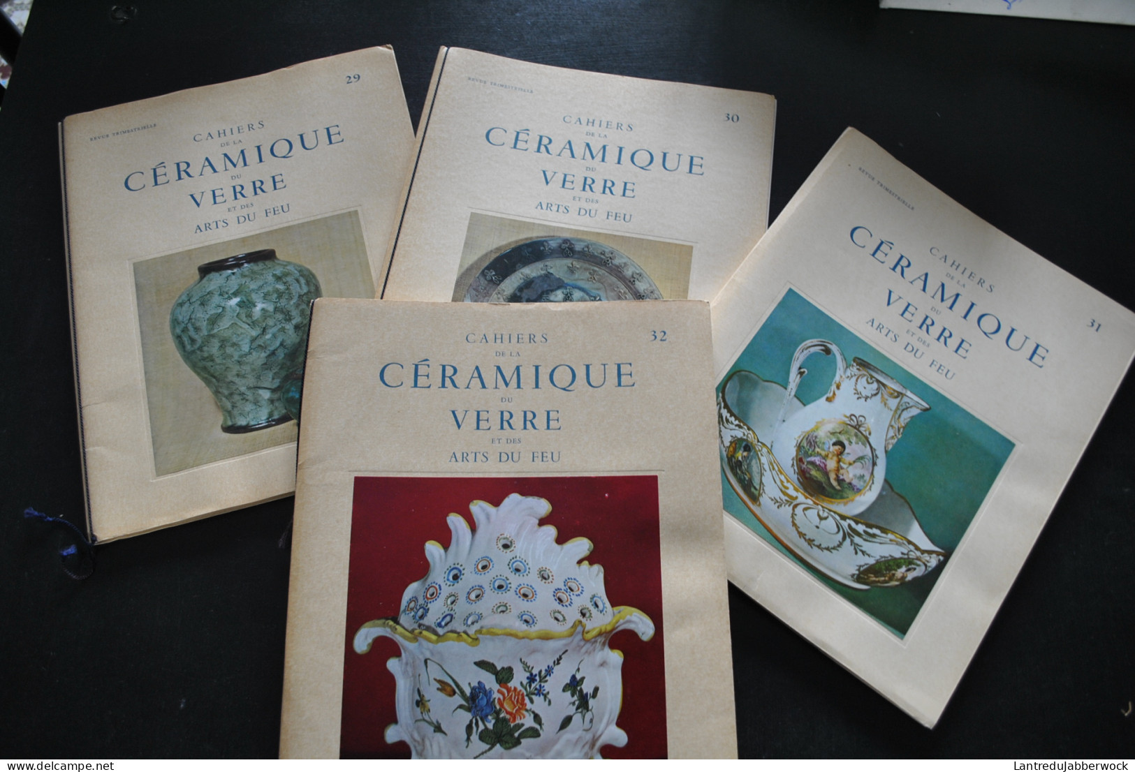 Collection 36 premiers numéros + suppl. Revue Cahiers de la céramique du verre et des arts du feu 1 2 3 Sèvres Limoges