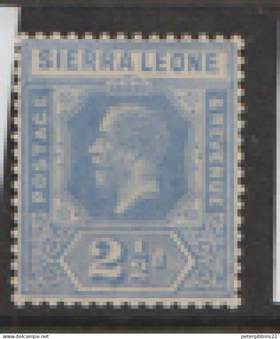 Sierra Leone  1921  SG  135   2.1/2  Mounted Mint - Sierra Leona (...-1960)