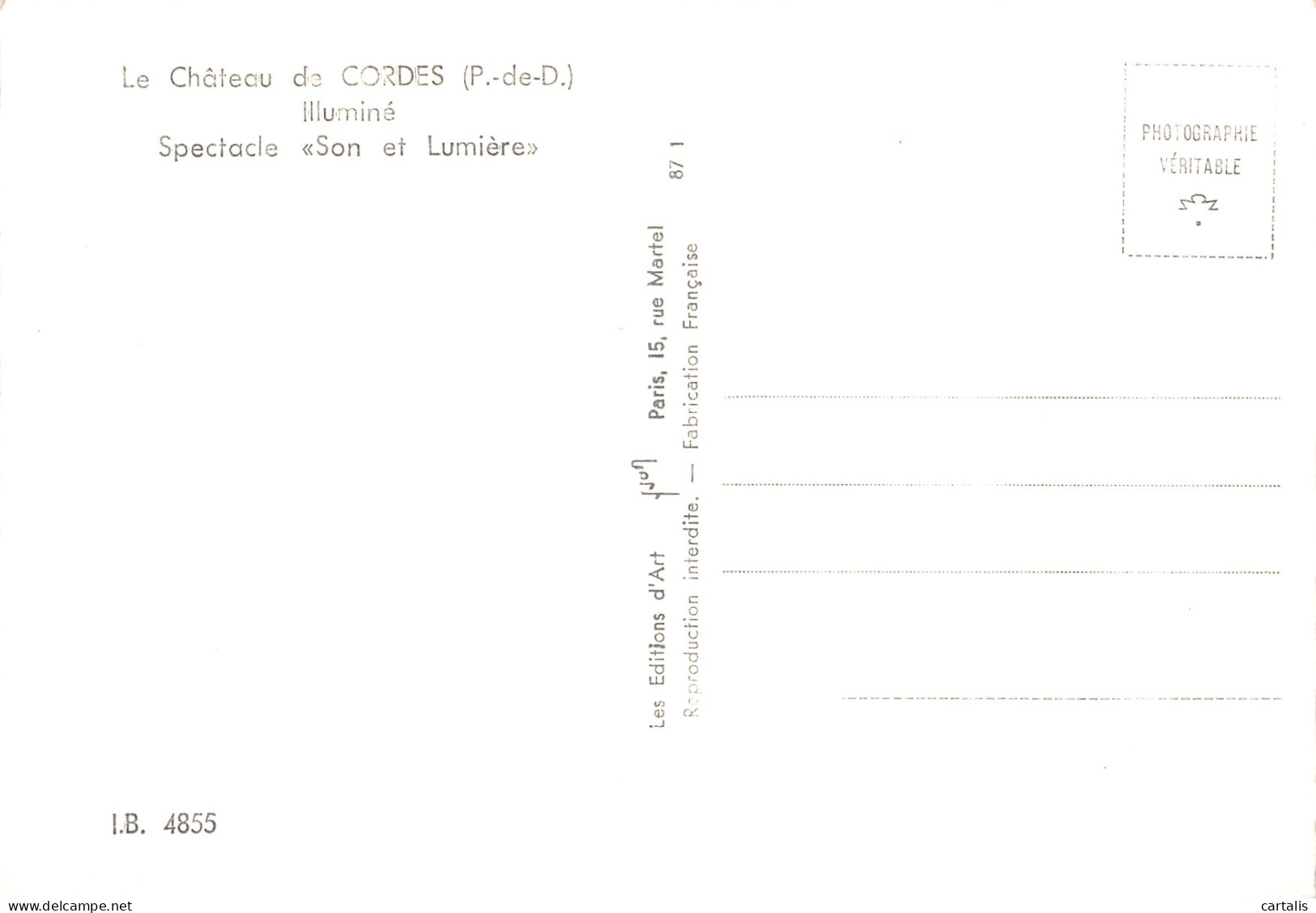 81-CORDES-N°C4073-D/0309 - Cordes