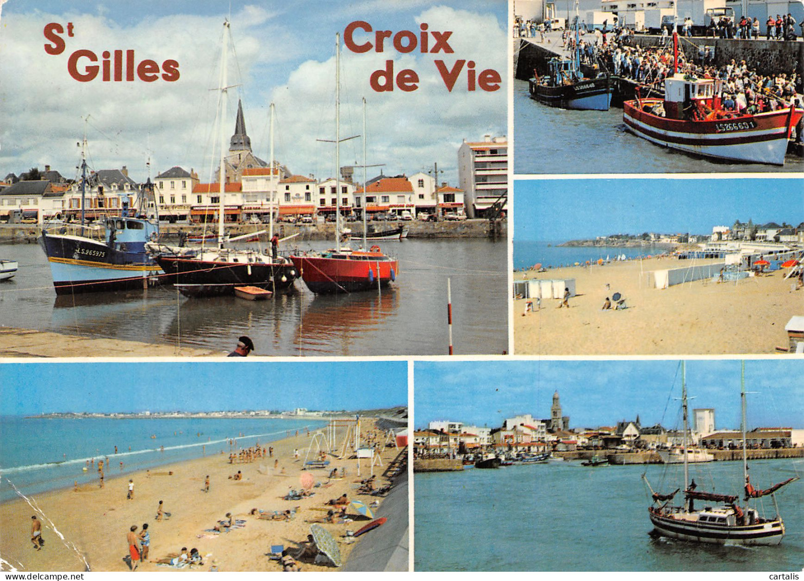 85-SAINT GILLES CROIX DE VIE-N°C4074-C/0075 - Saint Gilles Croix De Vie