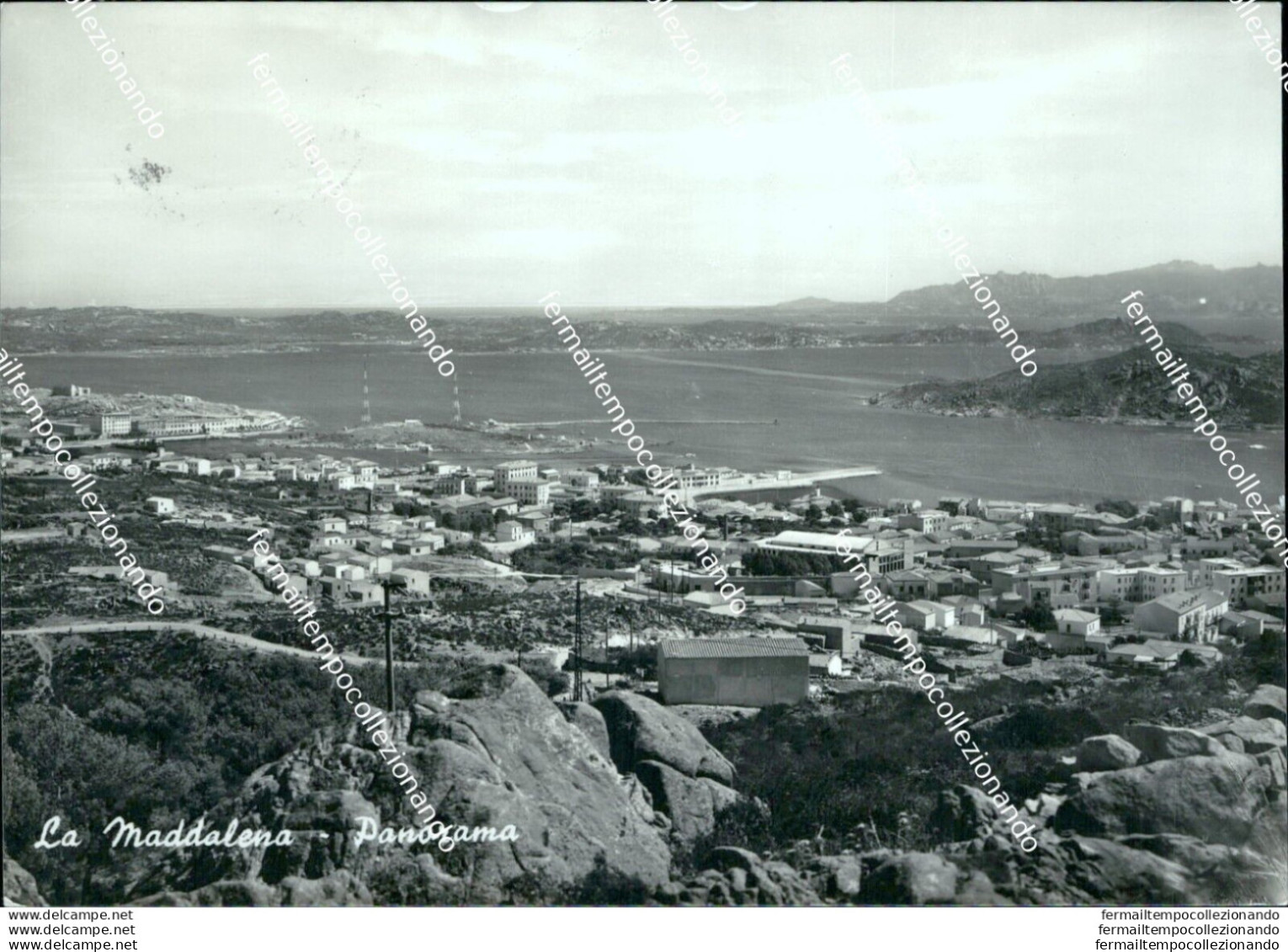 Bi287 Cartolina La Maddalena Panorama Provincia Di Sassari - Sassari